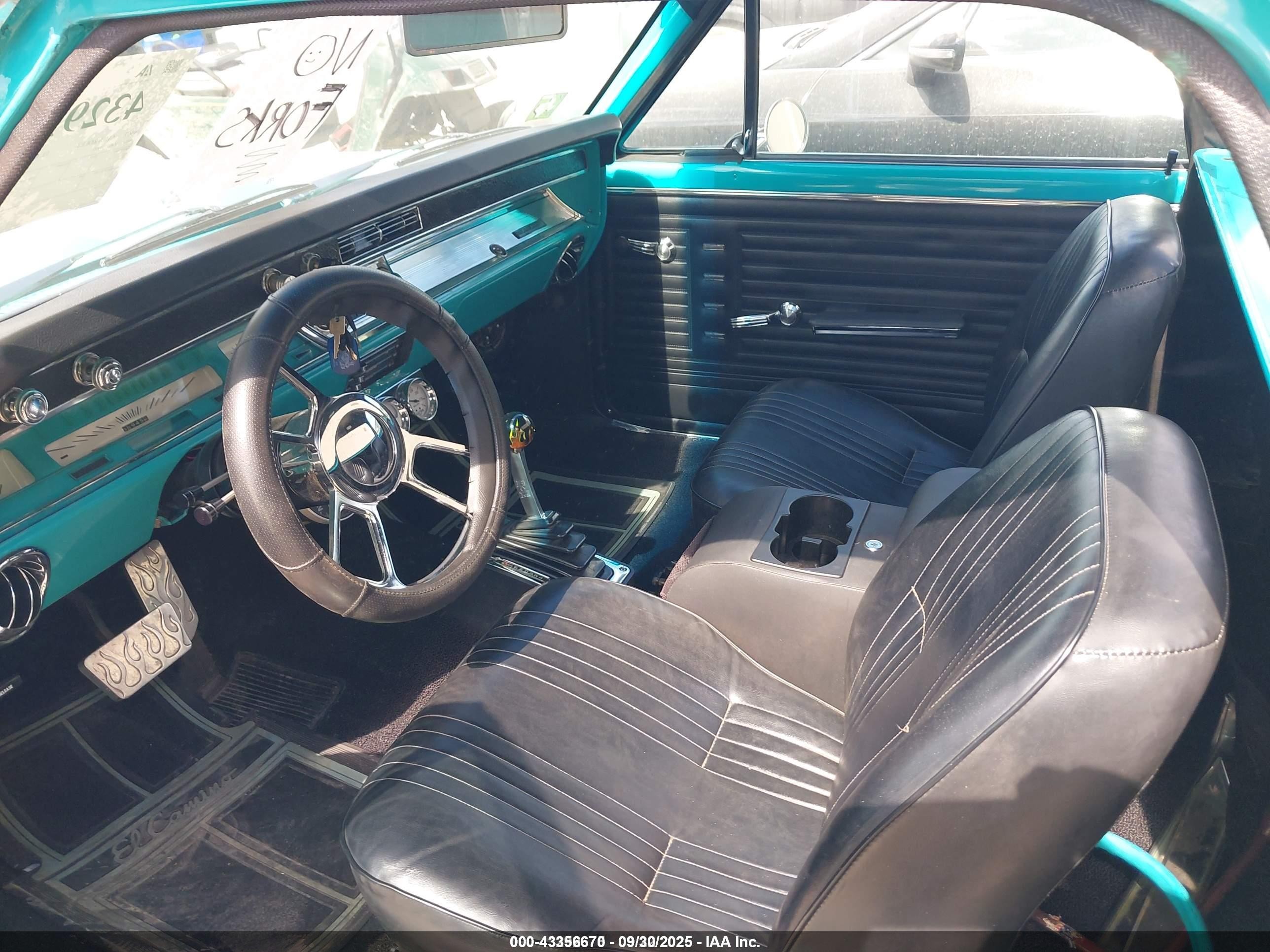 1967 Chevrolet El Camino   Синий vin: 136807711976     