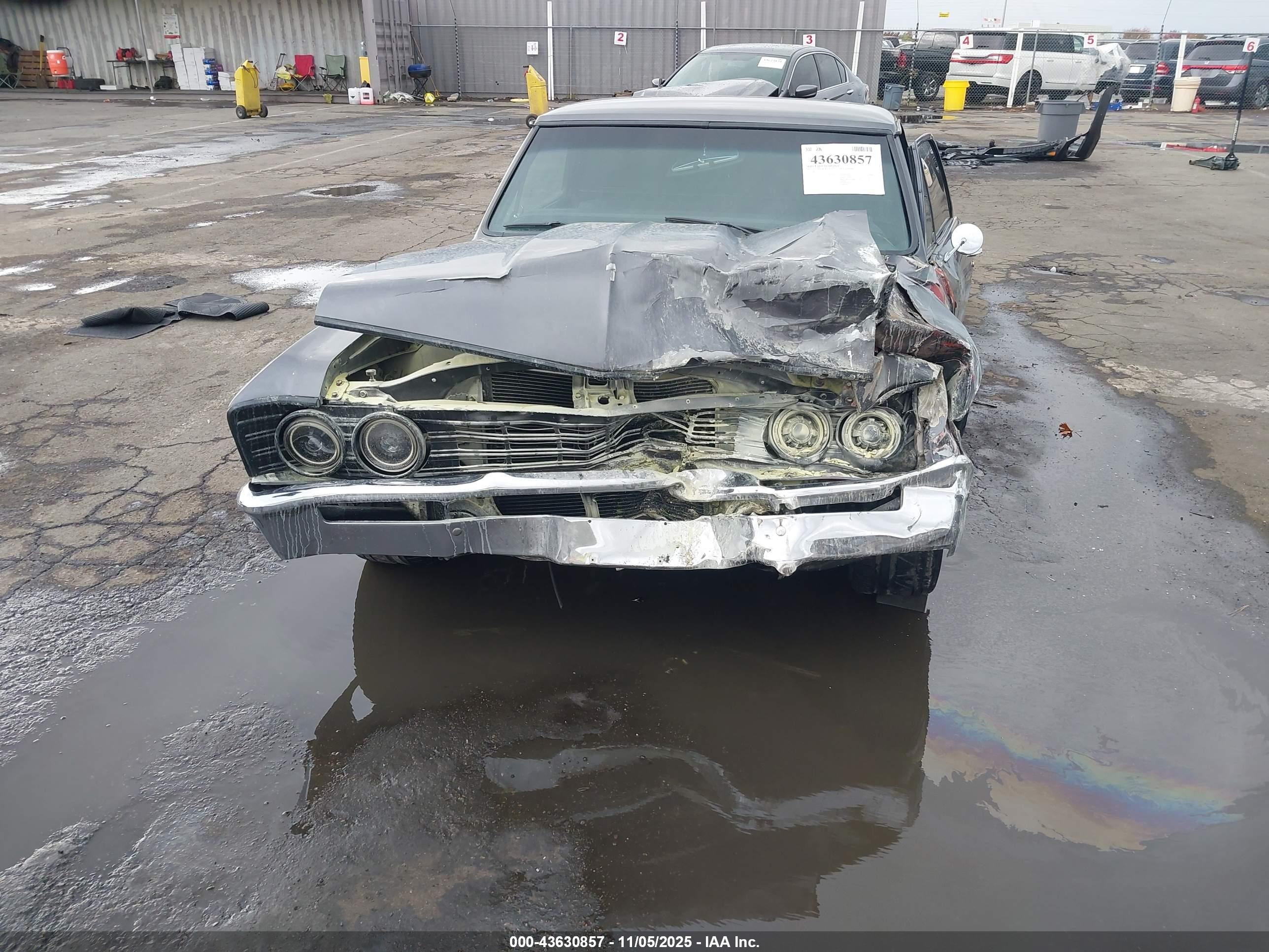 1967 Chevrolet El Camino   Серый vin: 136807Z155433    