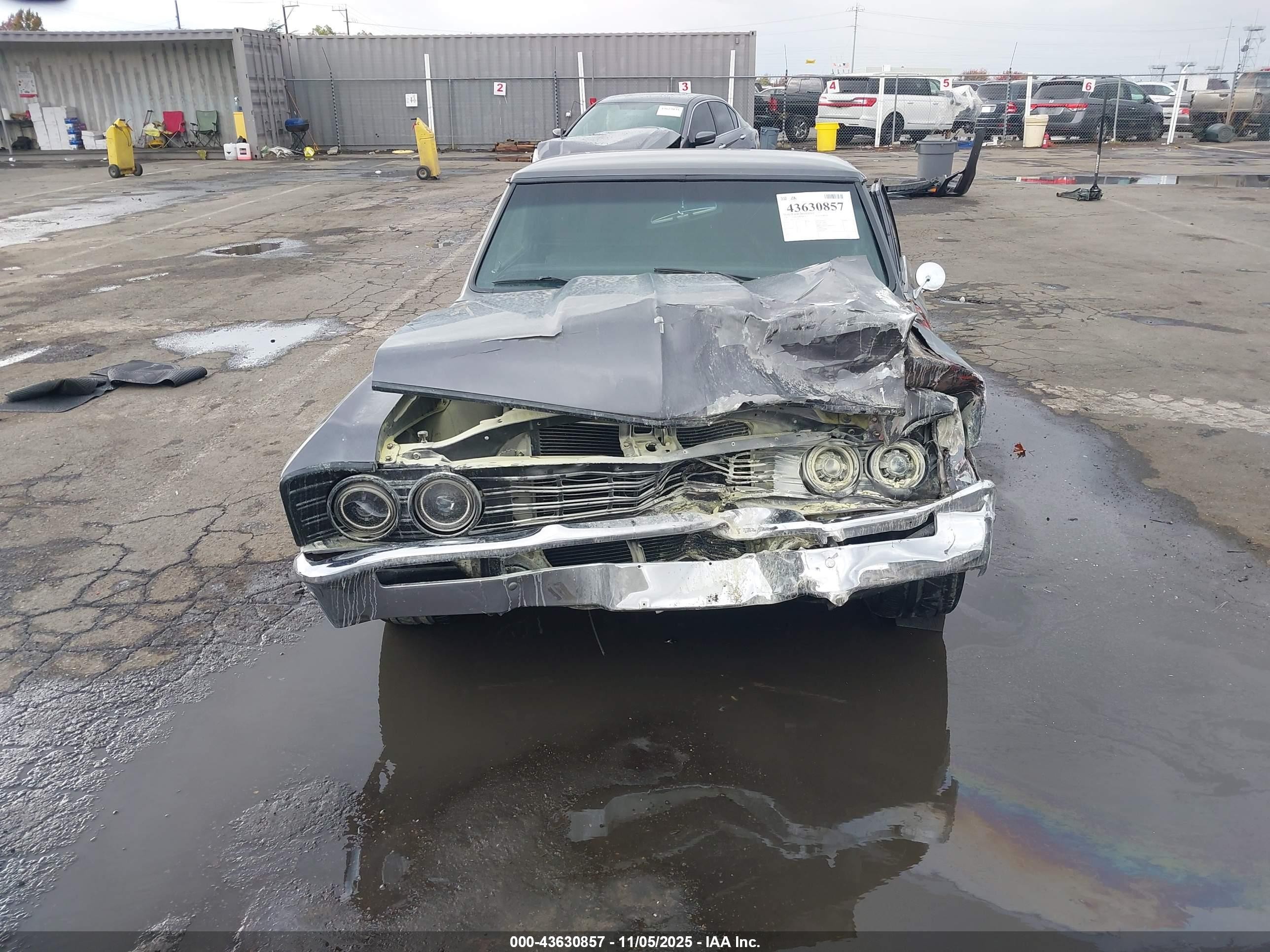 1967 Chevrolet El Camino   Серый vin: 136807Z155433    