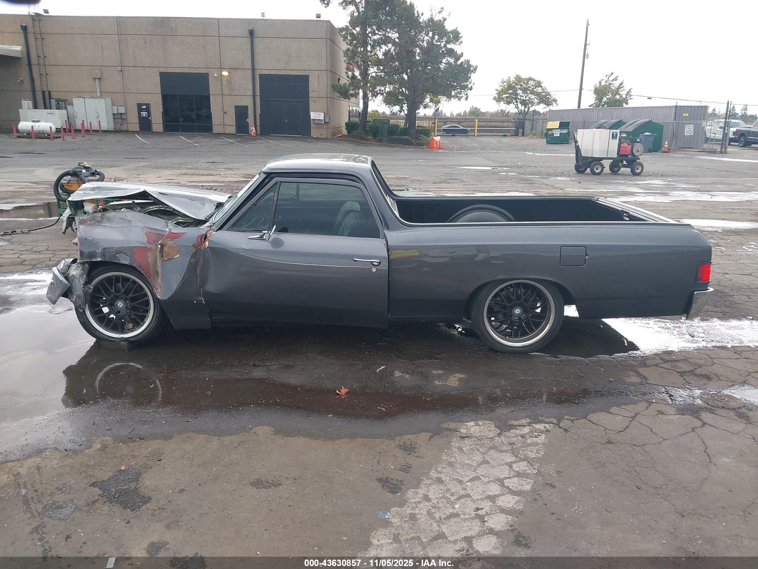 1967 Chevrolet El Camino   Серый vin: 136807Z155433    