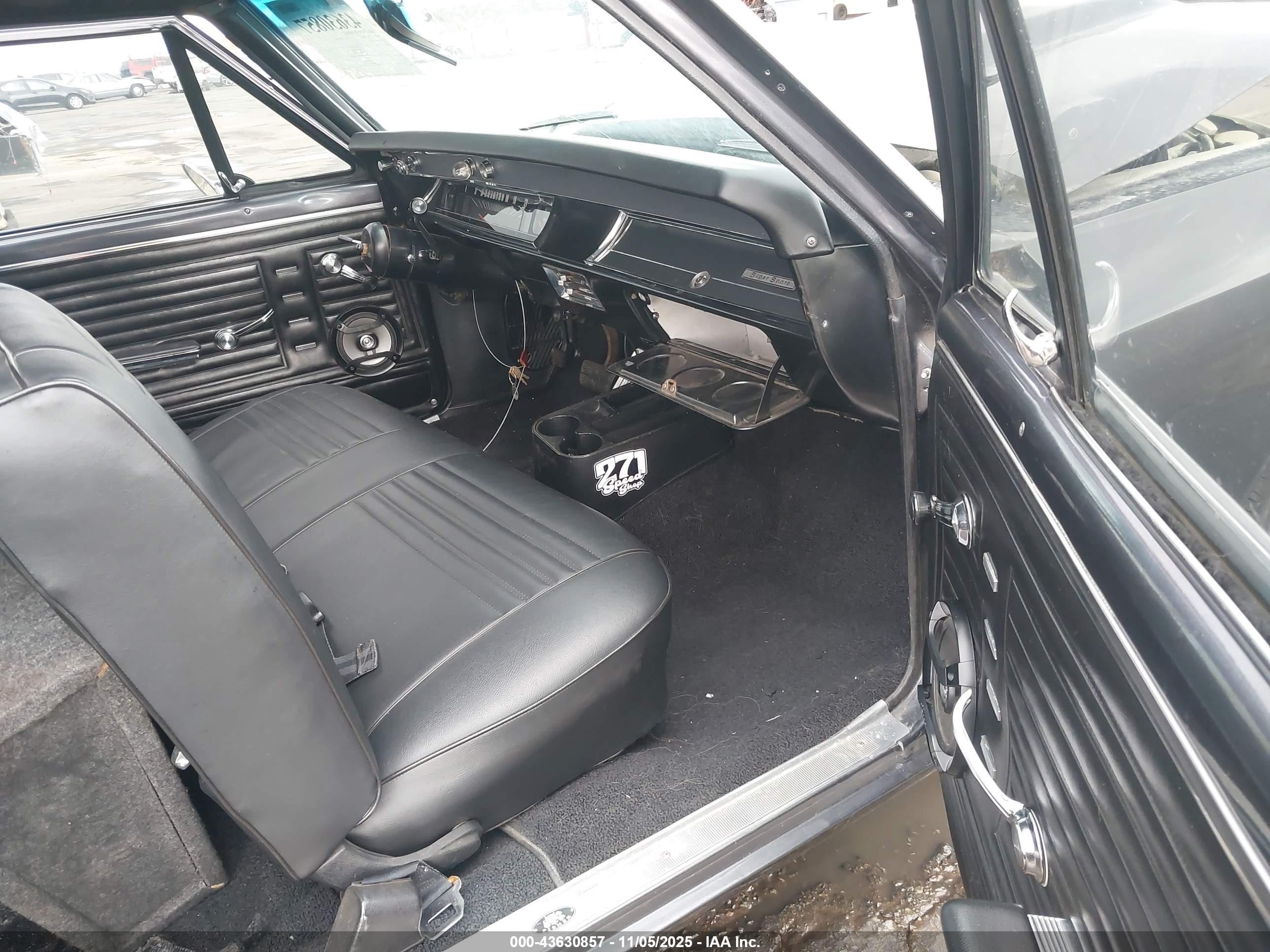 1967 Chevrolet El Camino   Серый vin: 136807Z155433    