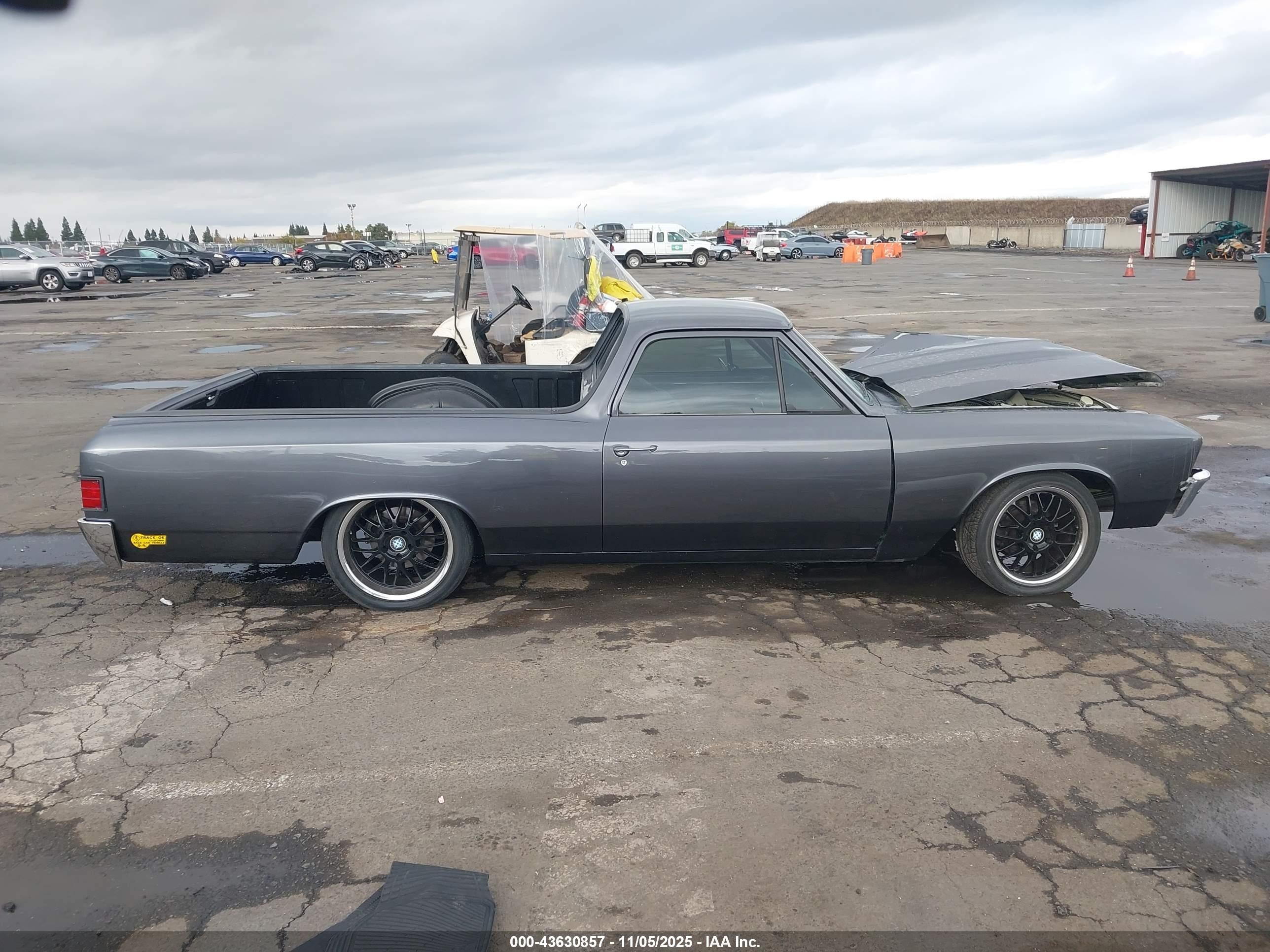 1967 Chevrolet El Camino   Серый vin: 136807Z155433    