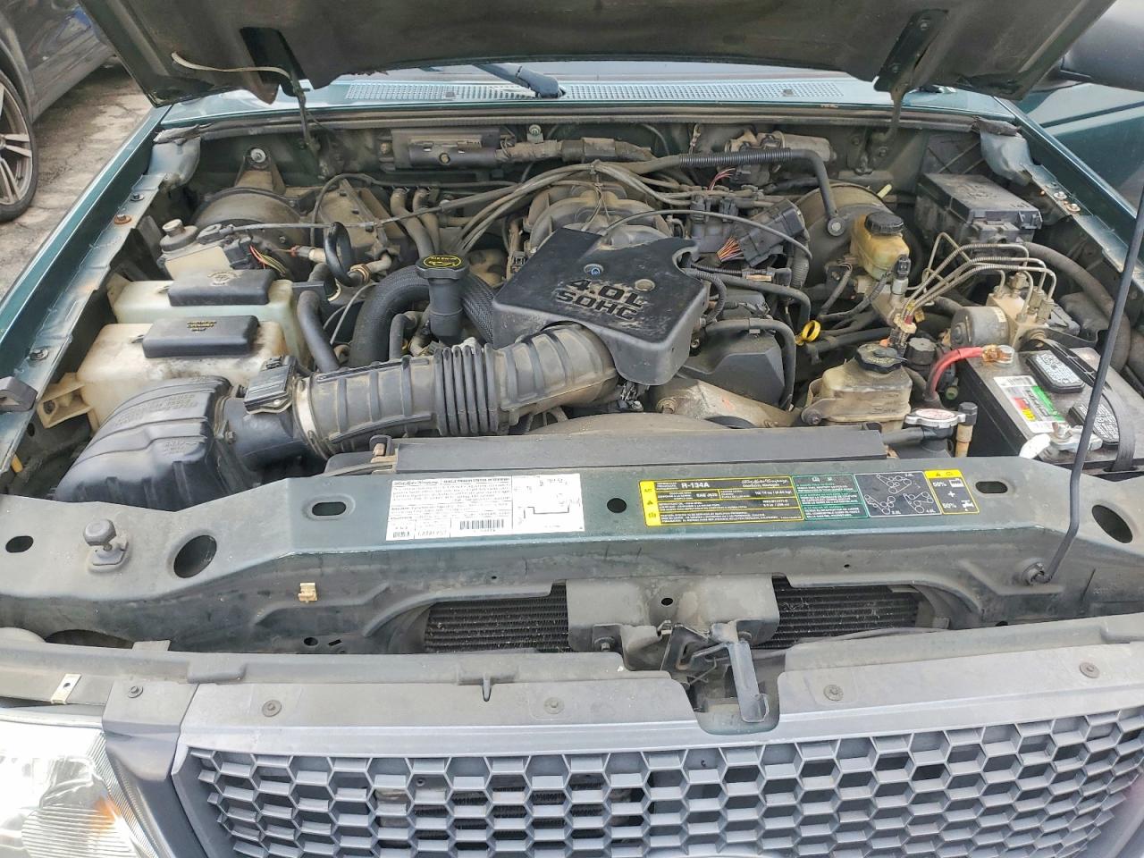 2003 Ford Ranger Super Cab Green vin: 1FTZR45E73PB19099