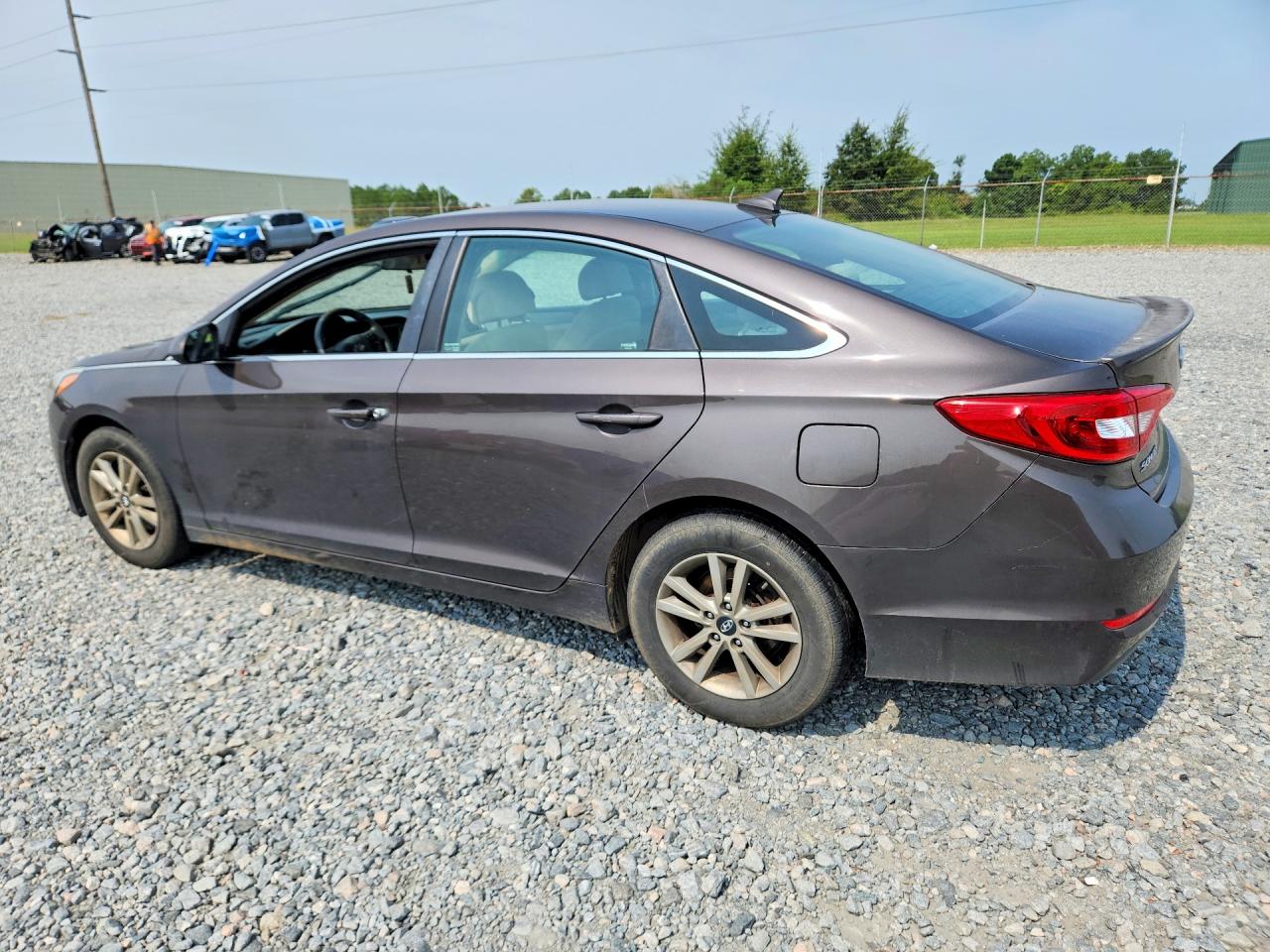 2015 Hyundai Sonata Se Brown vin: 5NPE24AF1FH137440
