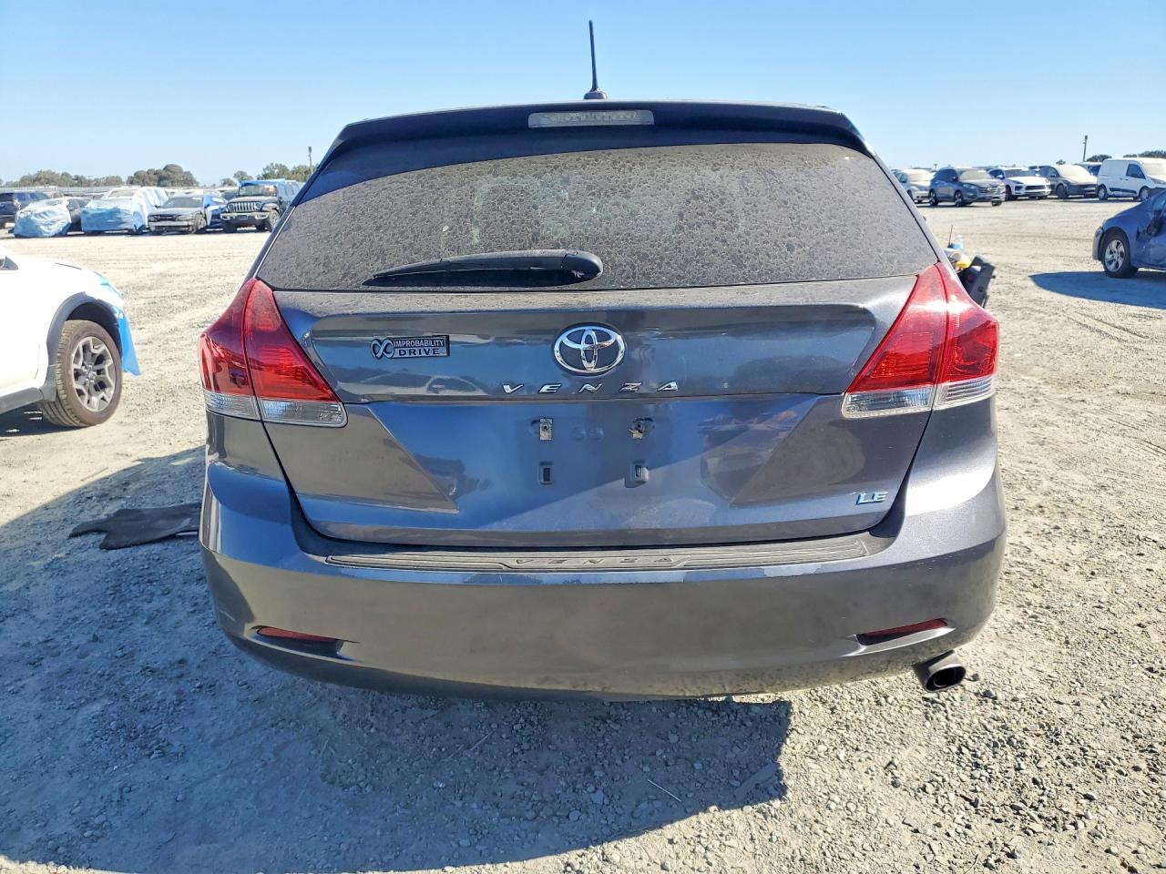 2014 Toyota Venza Le Gray vin: 4T3ZA3BB4EU087408