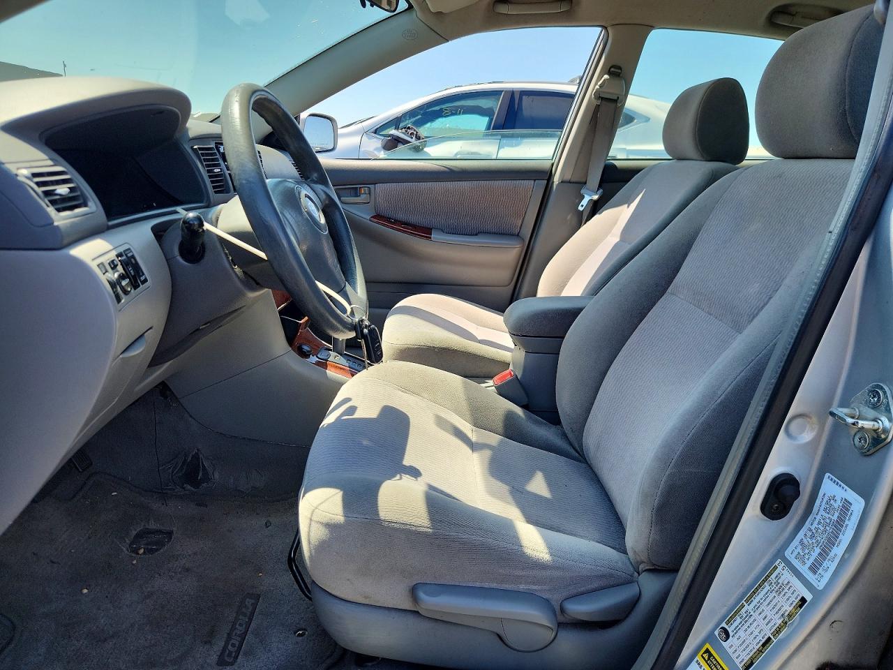 2006 Toyota Corolla Le Silver vin: 1NXBR30E26Z753683