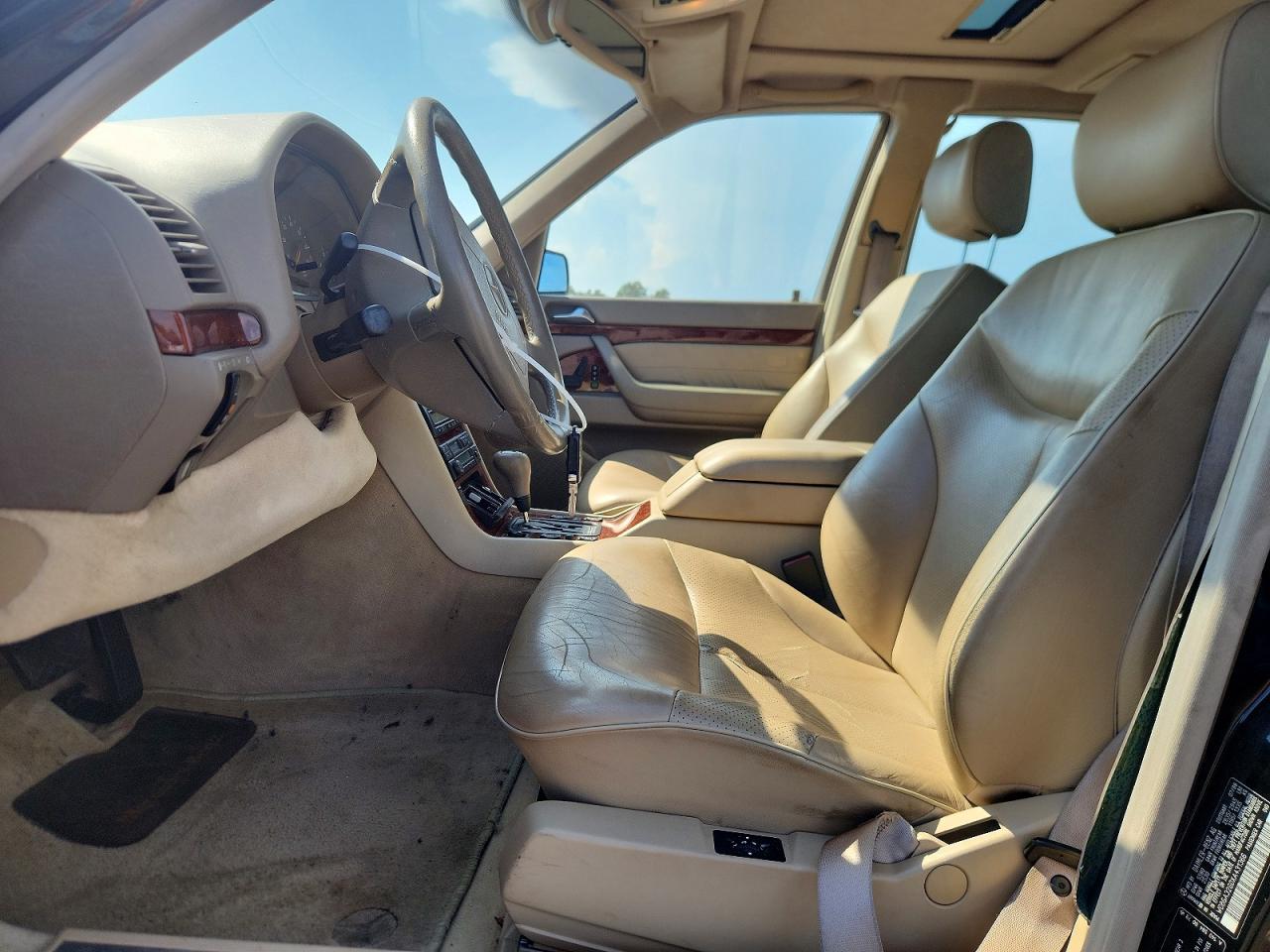 1999 Mercedes-benz S 320w Черный vin: WDBGA32G0XA431366
