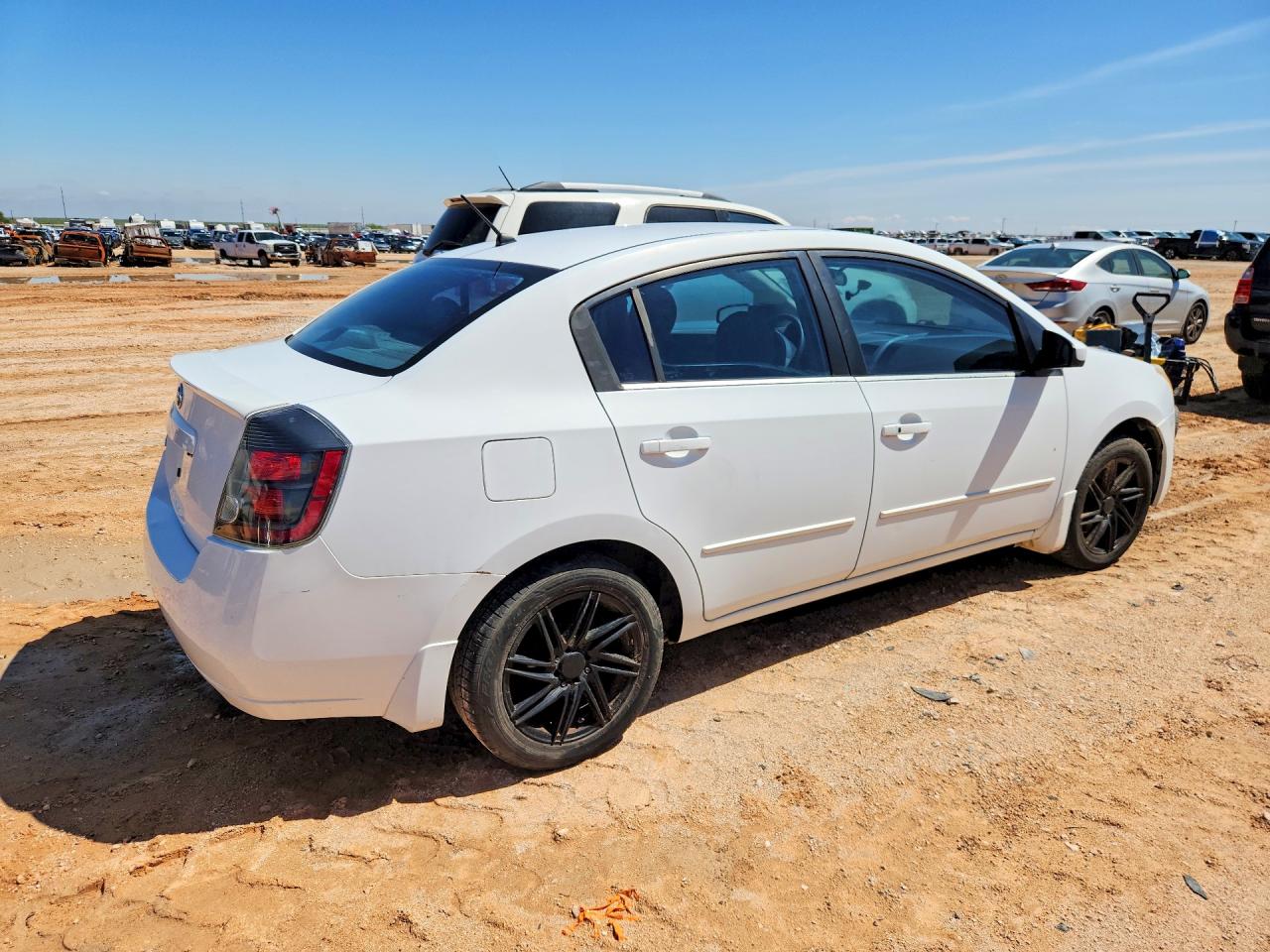 2008 Nissan Sentra 2.0 White vin: 3N1AB61E98L651737