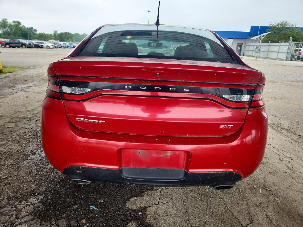 2013 Dodge Dart Sxt Red vin: 1C3CDFBA9DD339532