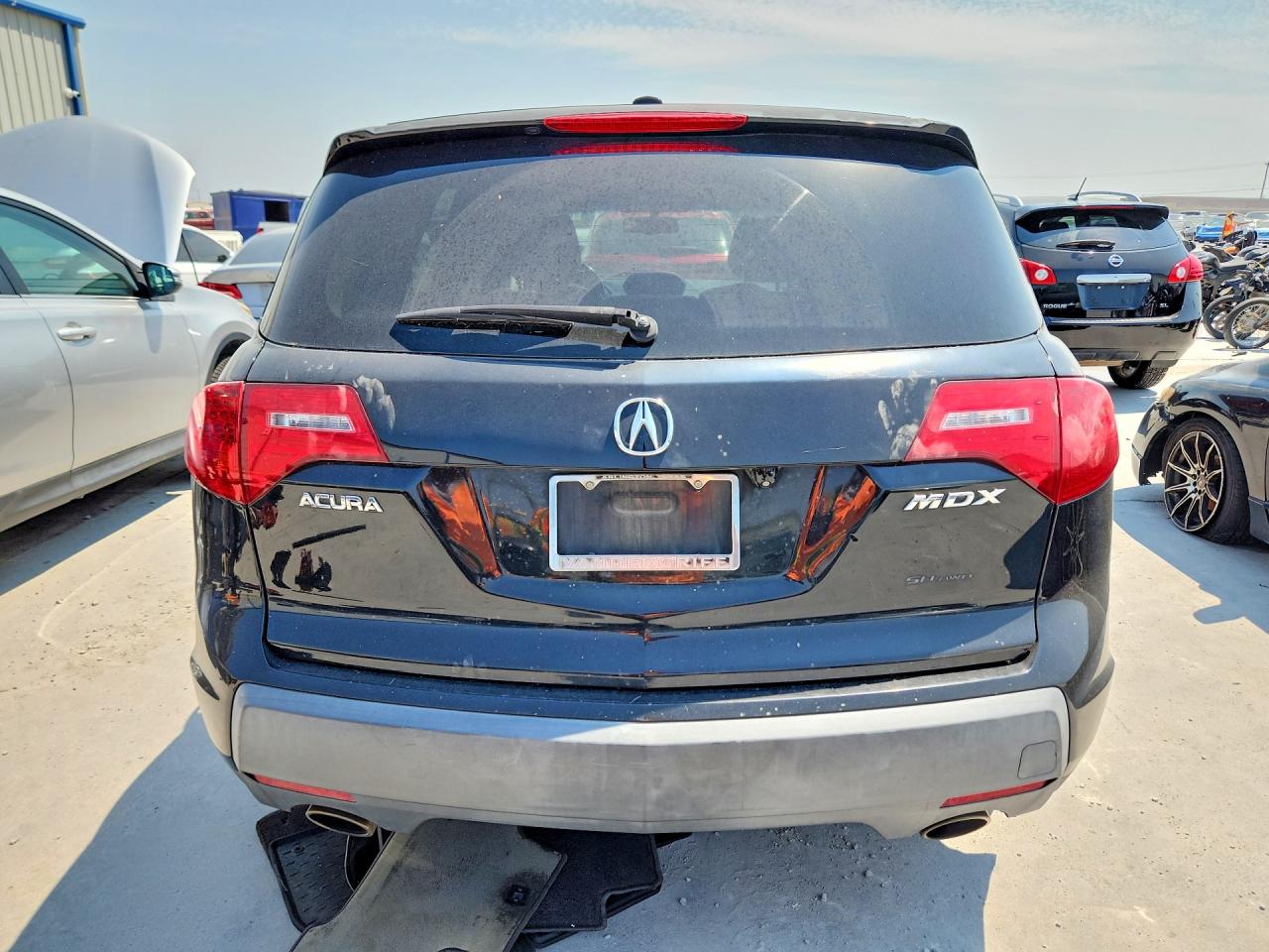 2008 Acura Mdx Technology Черный vin: 2HNYD28698H540217