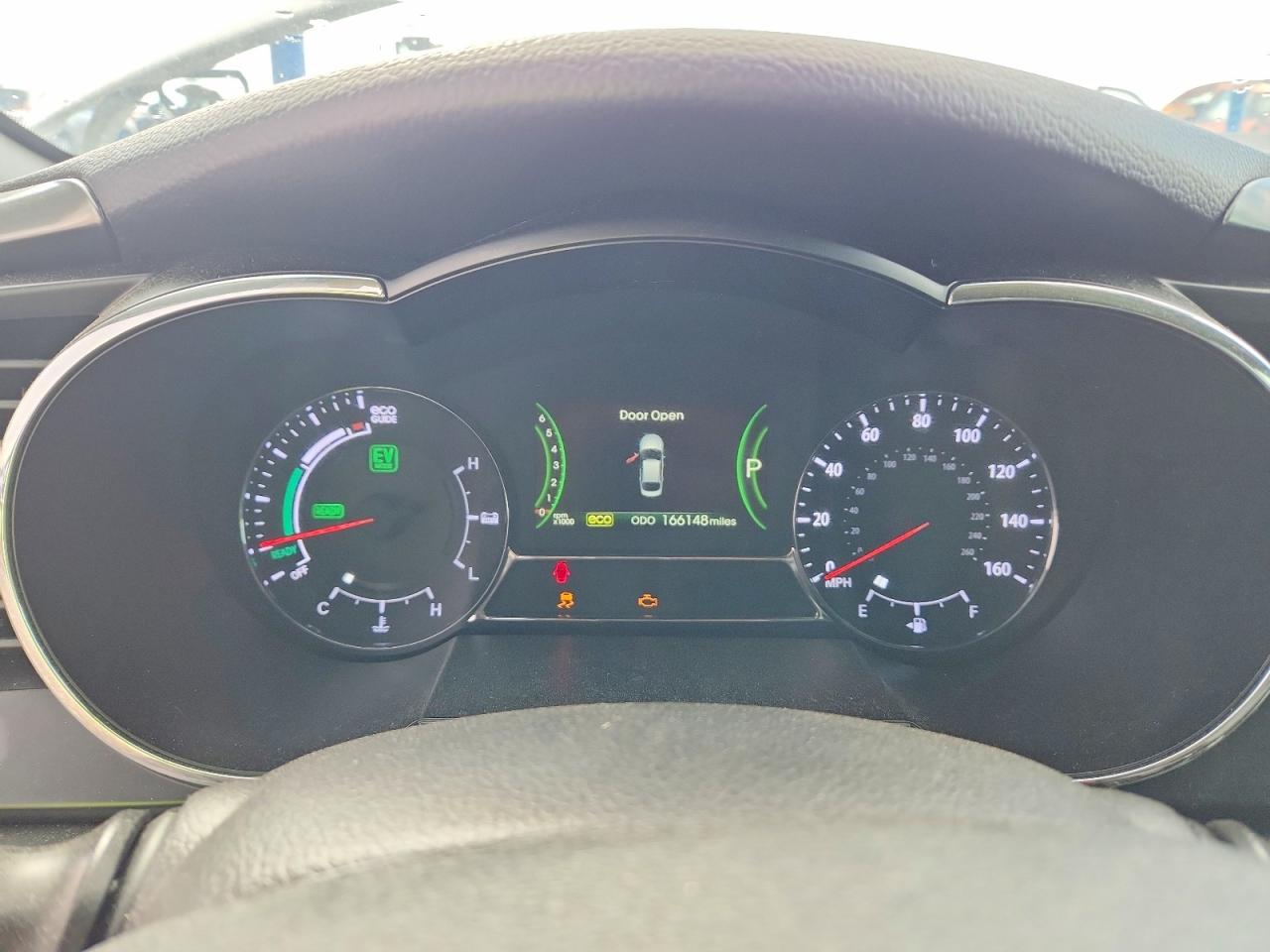 2012 Kia Optima Hybrid White vin: KNAGM4AD7C5020228