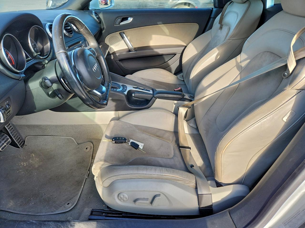 2009 Audi Tt Silver vin: TRULF38J591014502