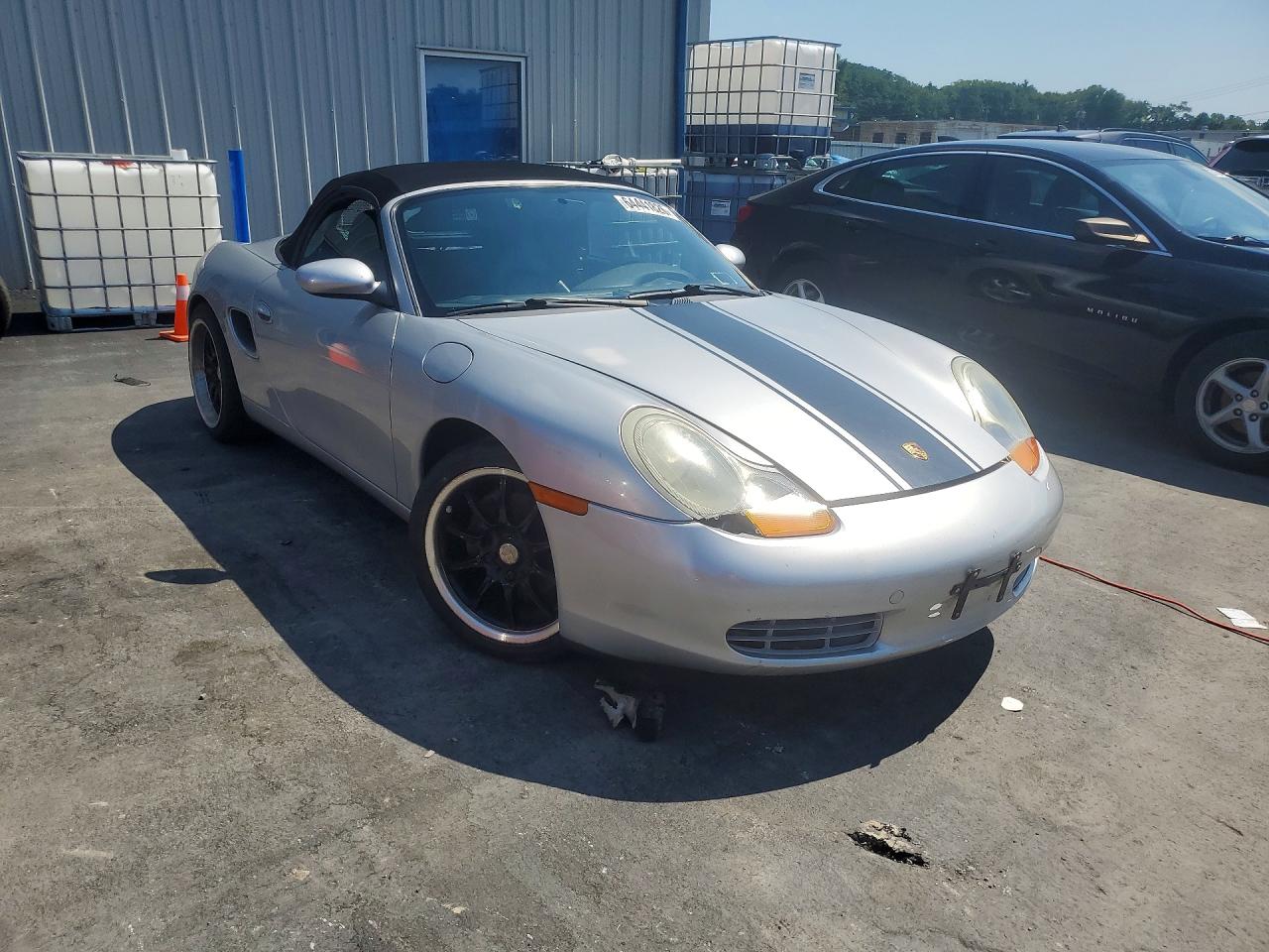 1997 Porsche Boxster Silver vin: WP0CA2981VS620611