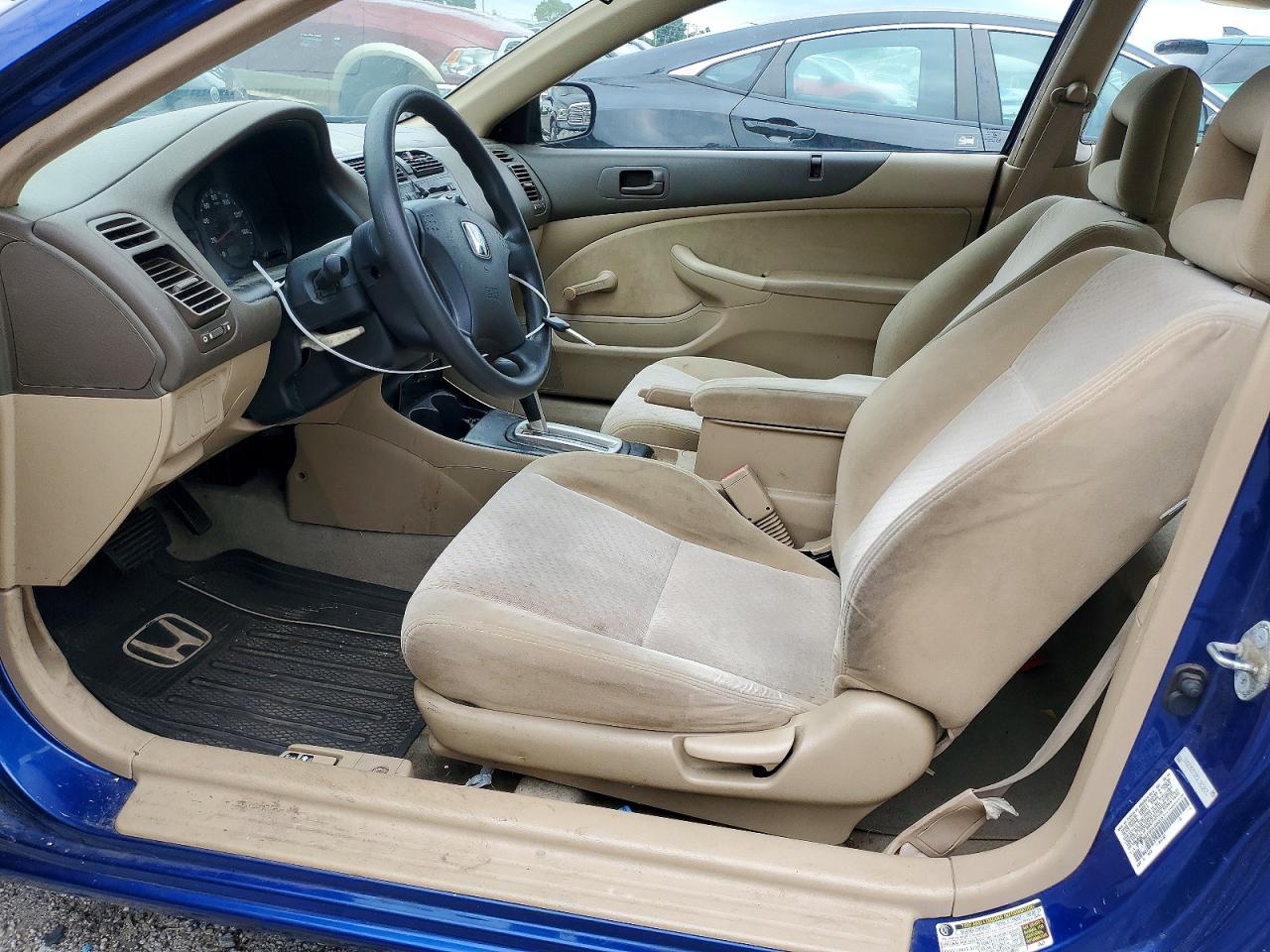 2005 Honda Civic Dx Vp Blue vin: 1HGEM22185L065875