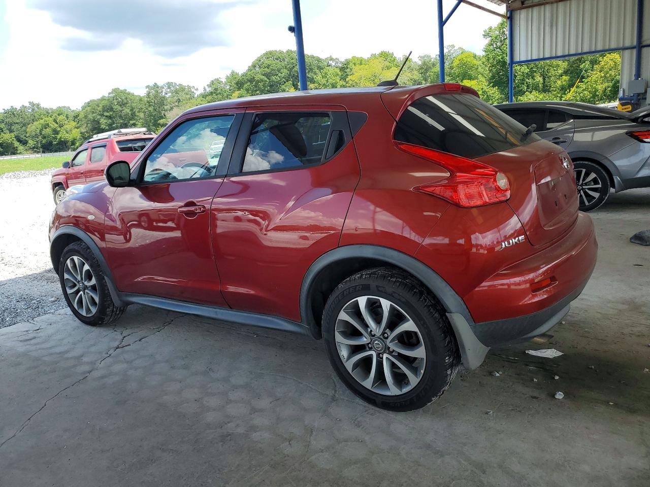 2012 Nissan Juke S Красный vin: JN8AF5MRXCT105161