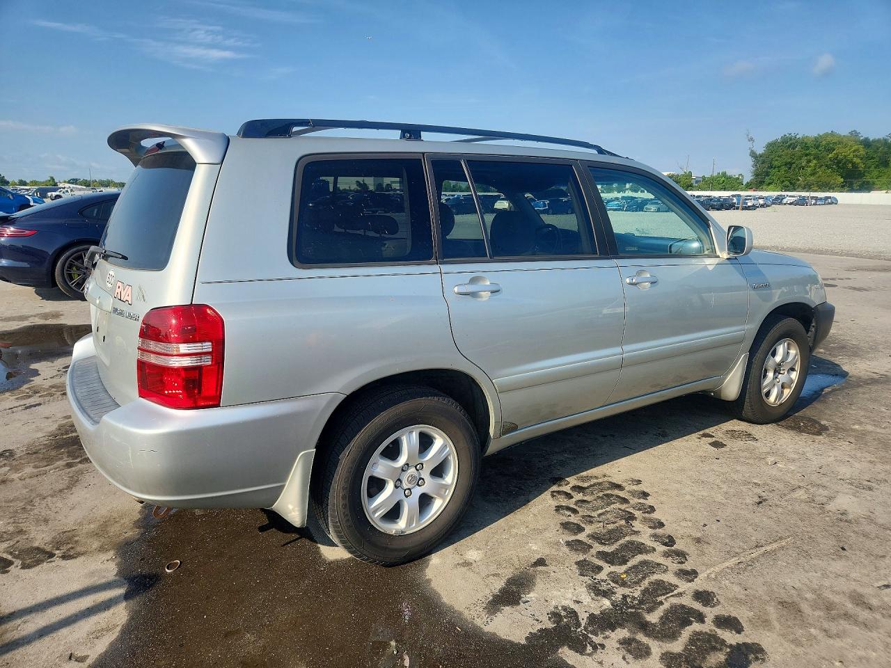 2003 Toyota Highlander Limited Gray vin: JTEGF21A930092273