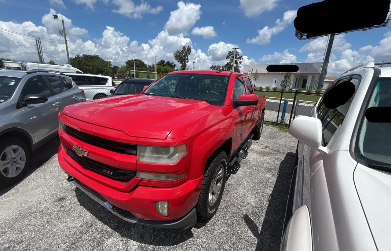 2016 Chevrolet Silverado K1500 Lt   Red vin: 1GCVKREH3GZ146238