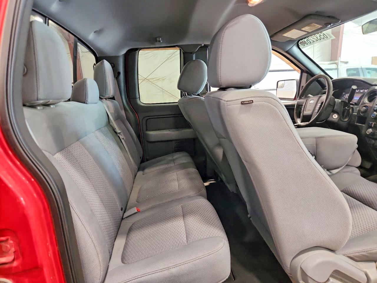 2013 Ford F150 Super Cab Red vin: 1FTEX1EM2DKD85347