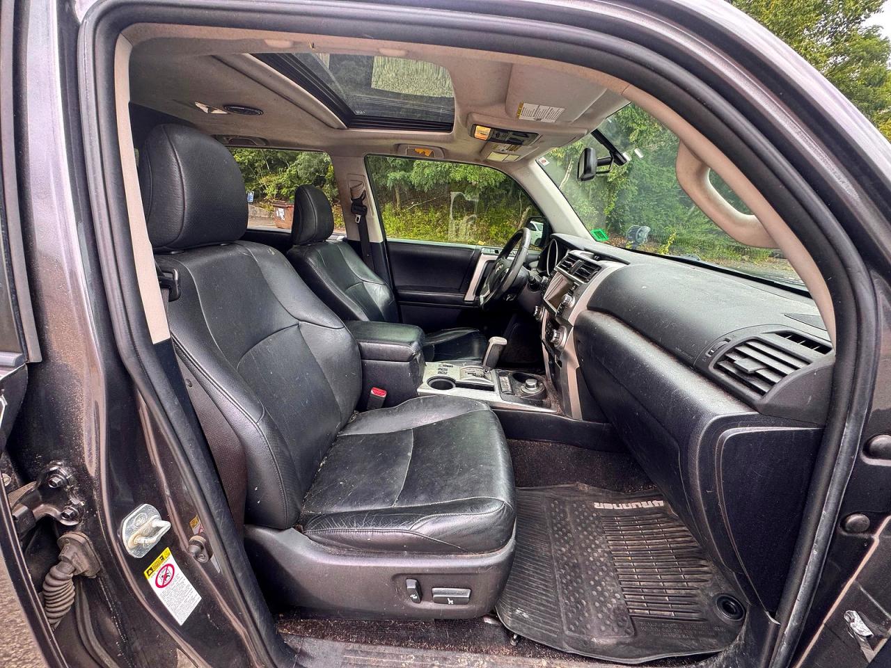 2012 Toyt 4runner Li Угольный vin: JTEBU5JR3C5086897