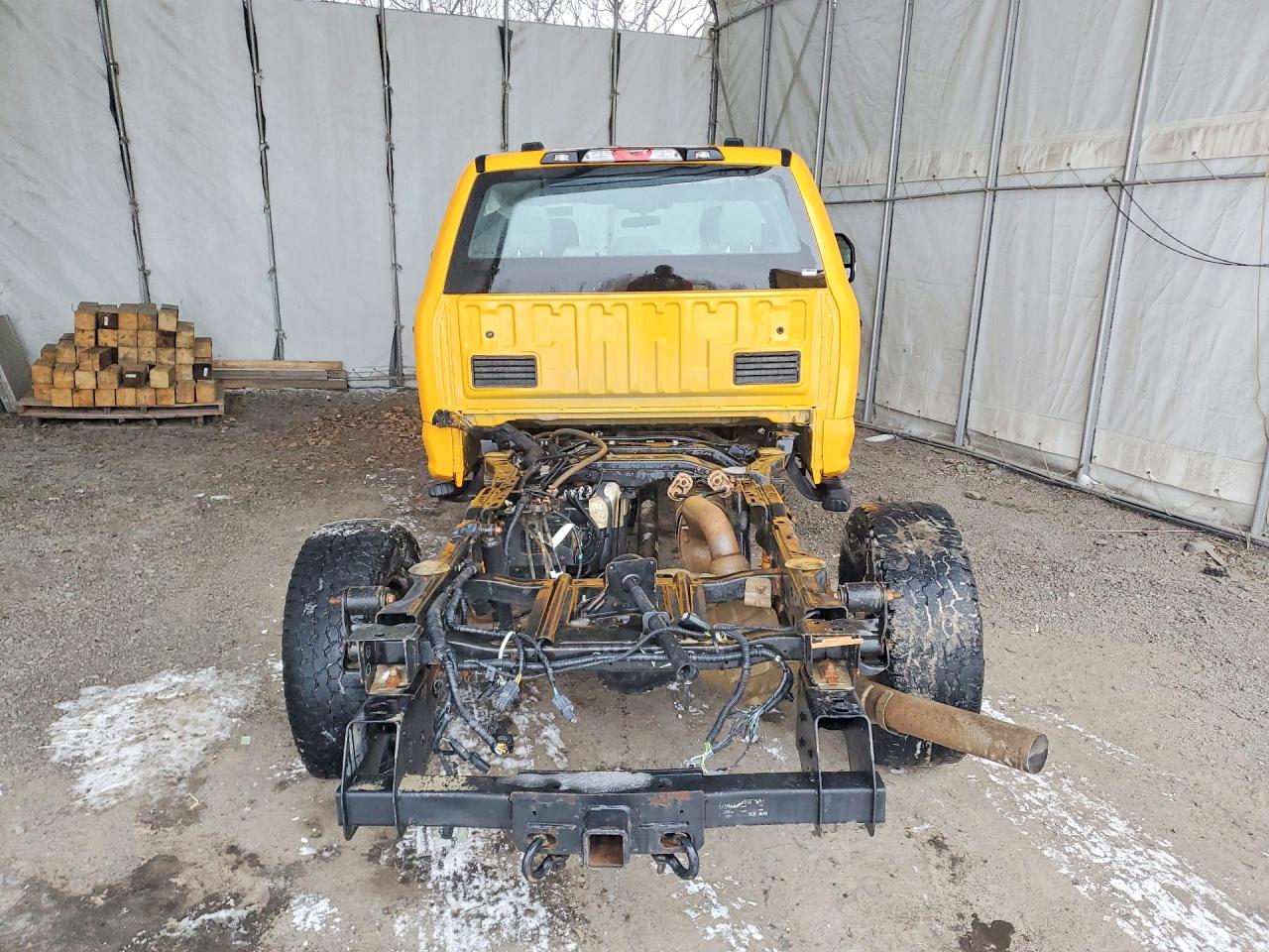 2020 Ford F250 Super Duty Yellow vin: 1FT7W2B67LEE12854