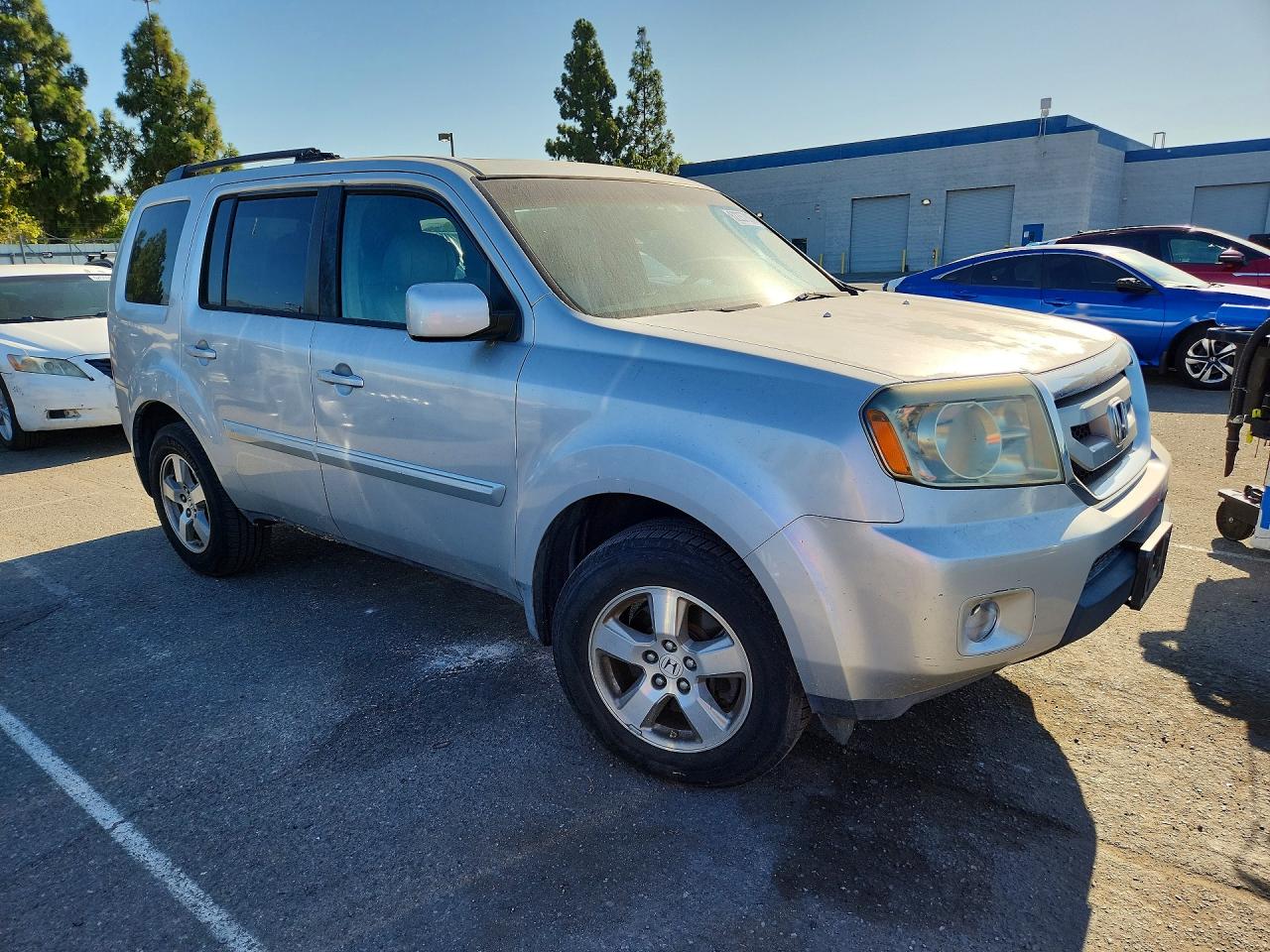 2009 Honda Pilot Exl Silver vin: 5FNYF38589B014116