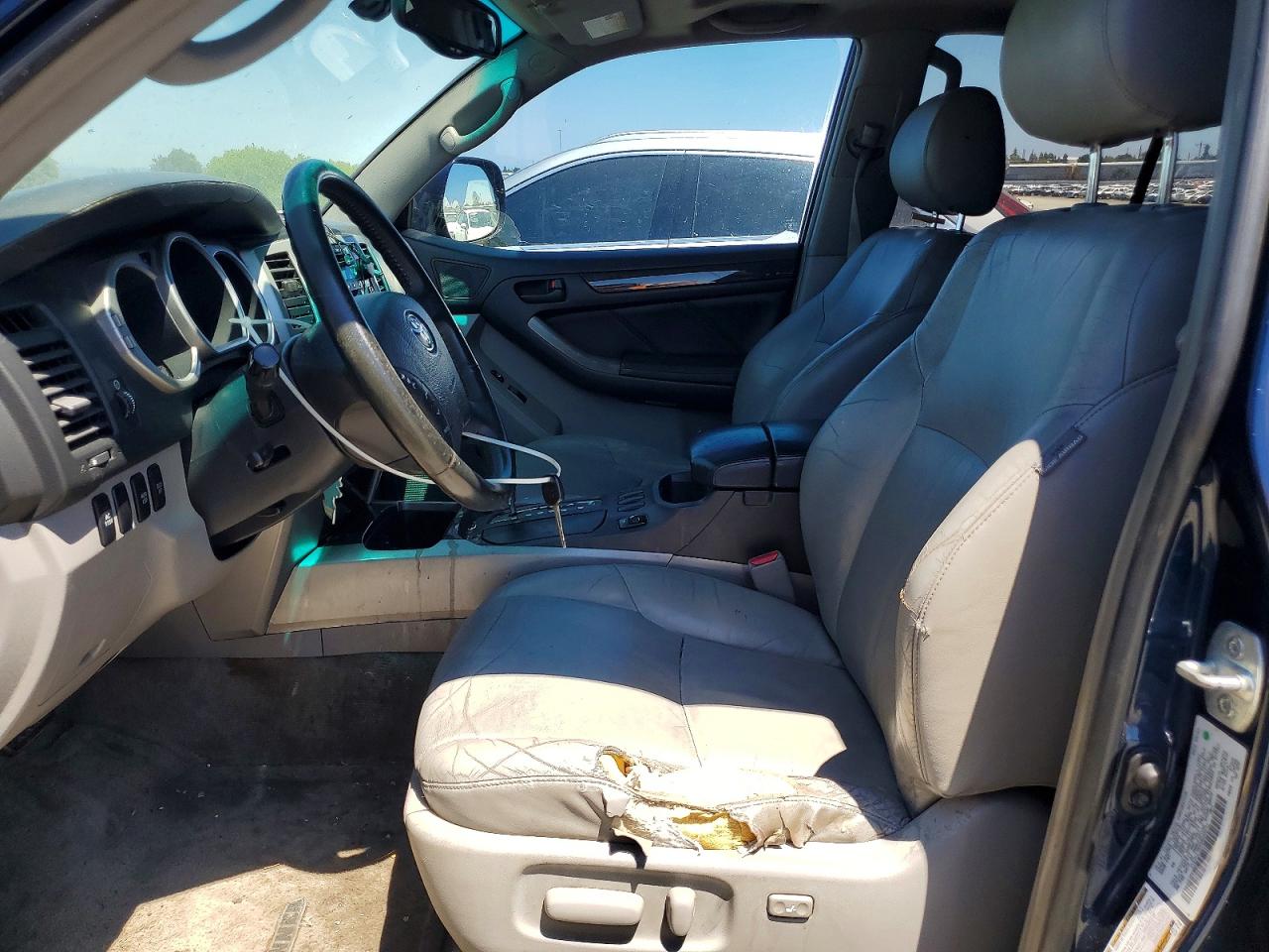 2005 Toyota 4runner Limited Blue vin: JTEZU17R458025073