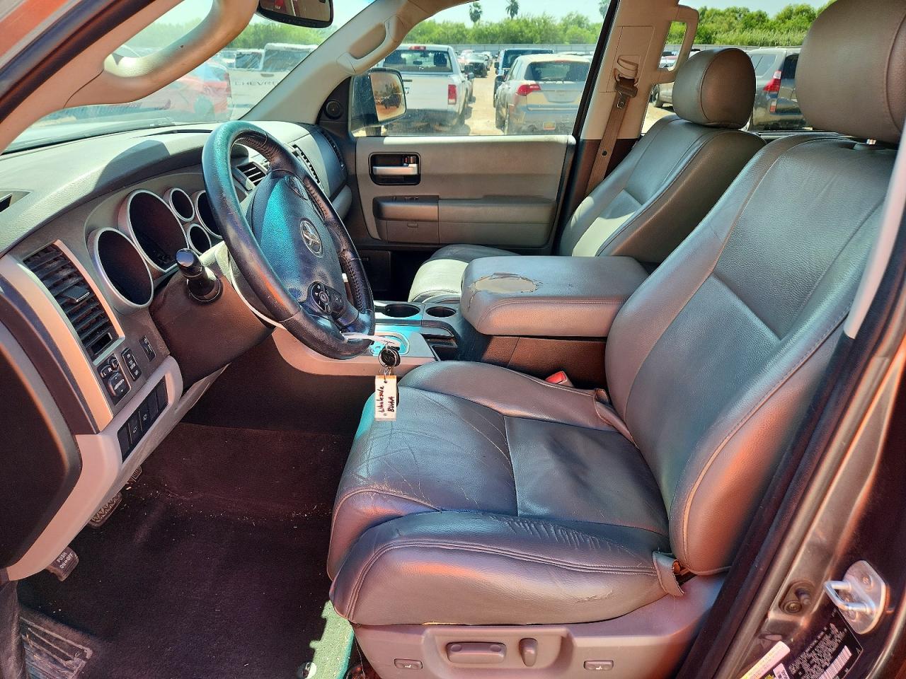 2013 Toyota Sequoia Limited Серый vin: 5TDKY5G11DS050163