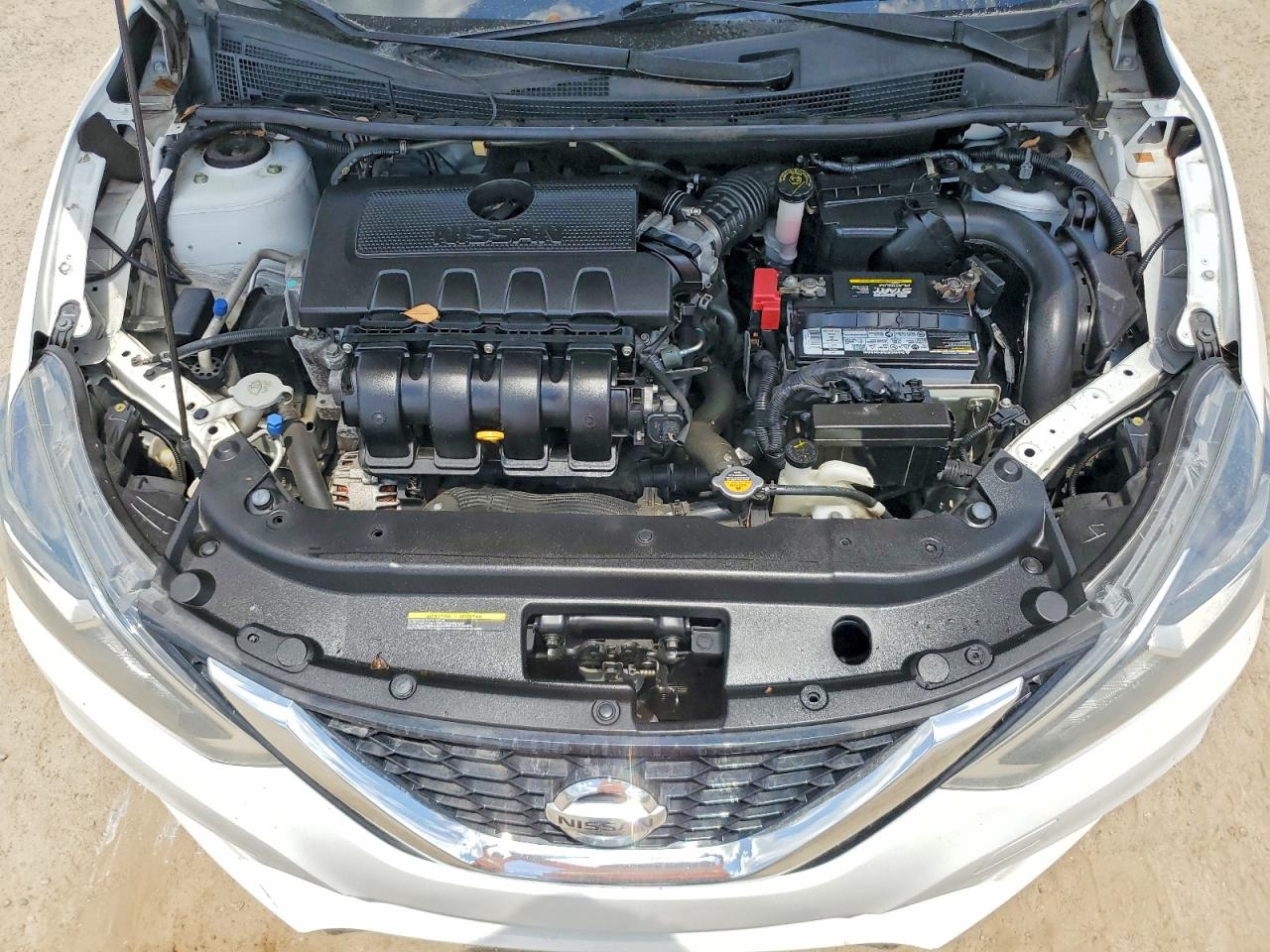 2018 Nissan Sentra Sv White vin: 3N1AB7AP2JY239353