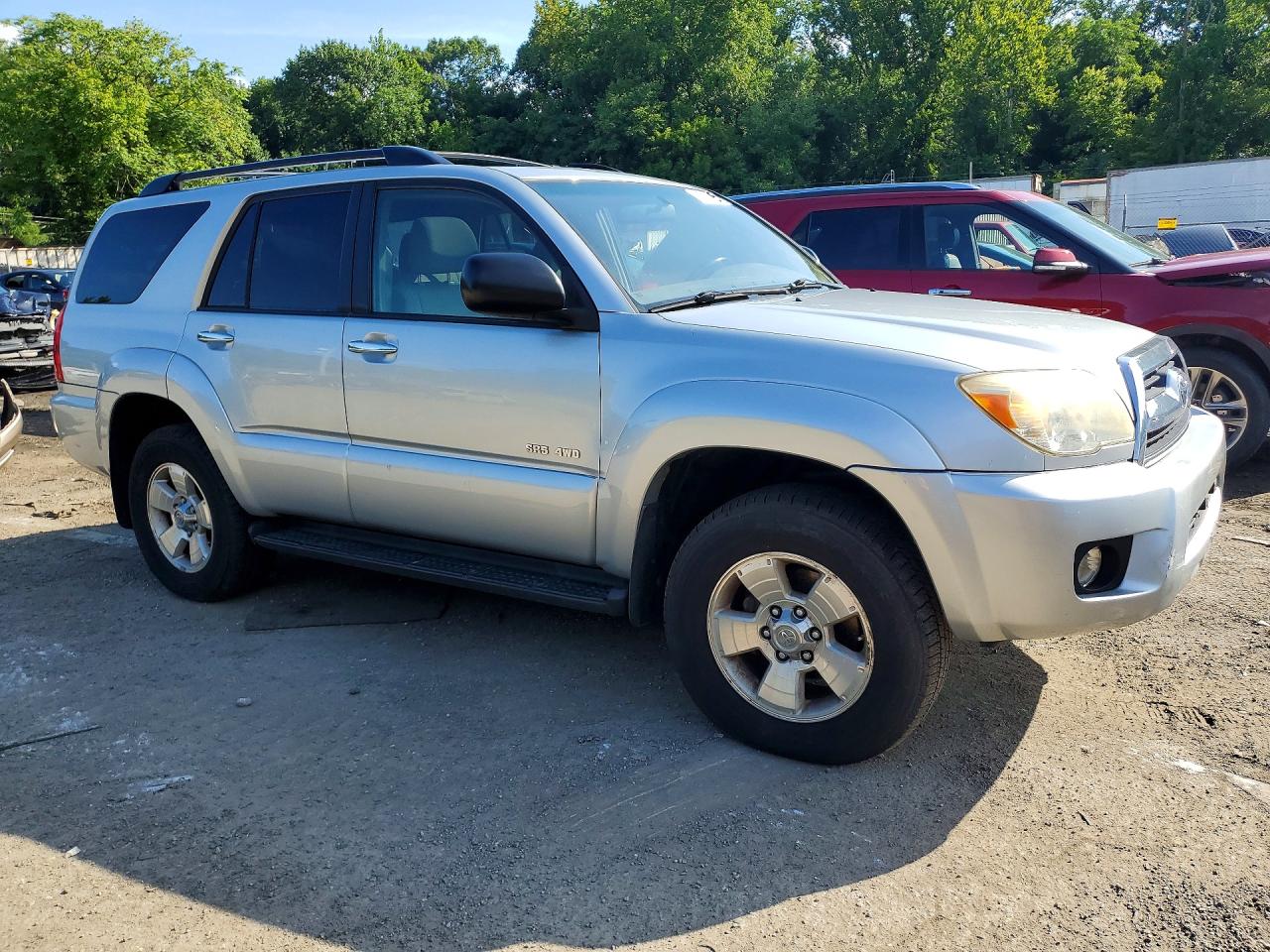 2007 Toyota 4runner Sr5 Silver vin: JTEBU14R270119153
