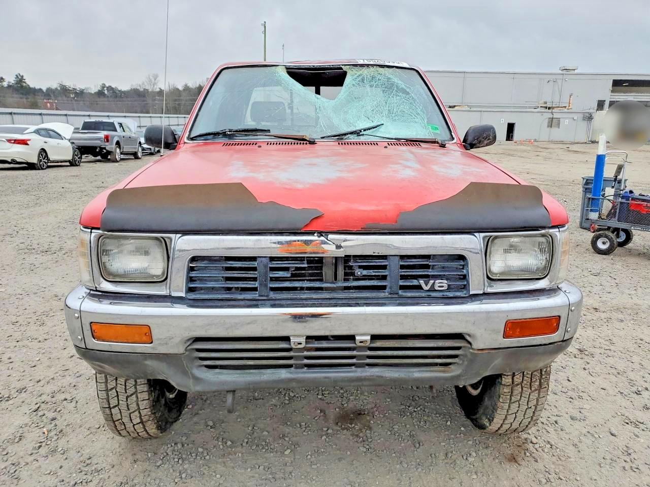 1989 Toyota Pickup Deluxe V6 Red vin: JT4VN13D6K5008928