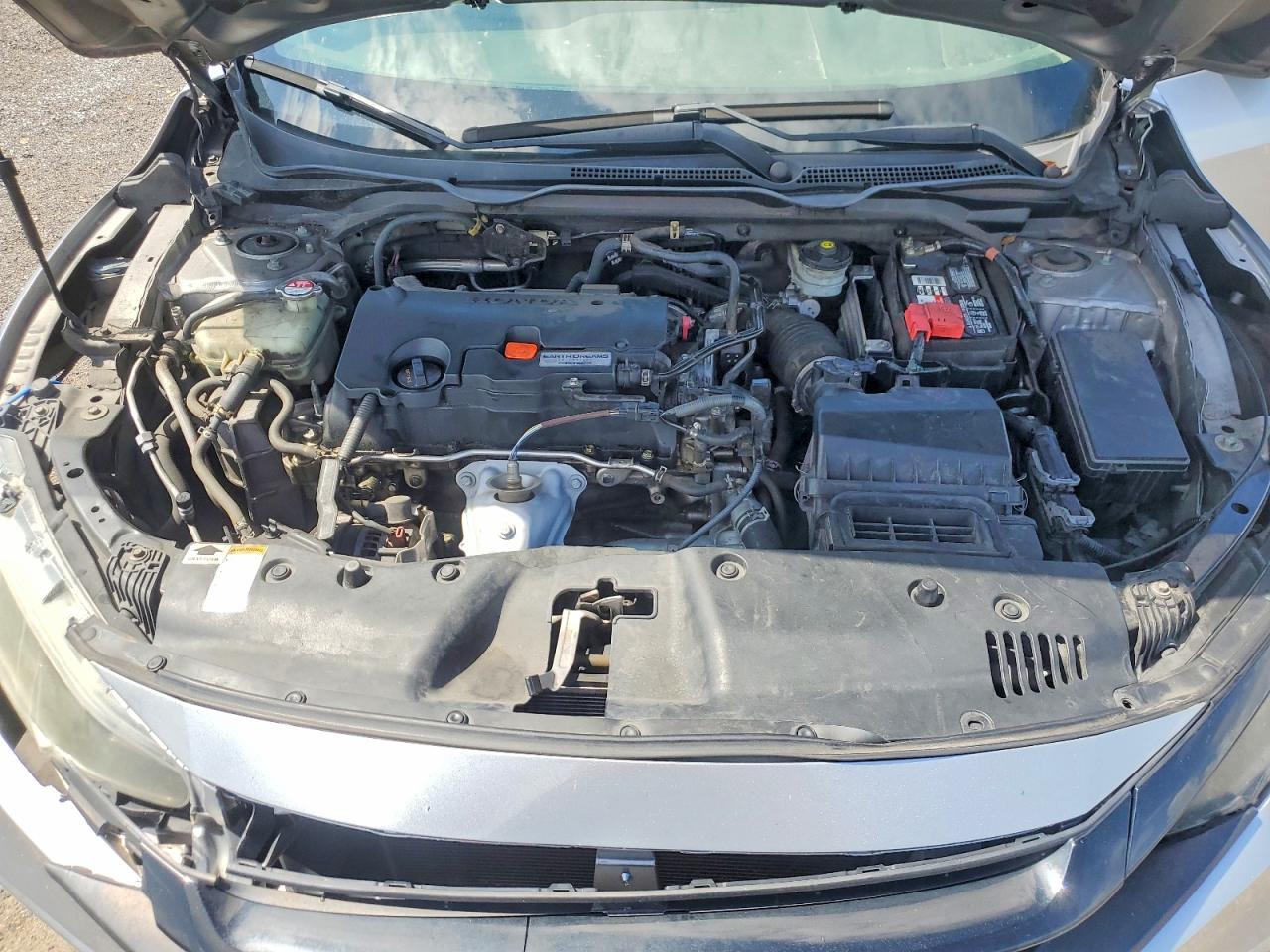 2019 Honda Civic Lx Silver vin: 19XFC2E64KE042515