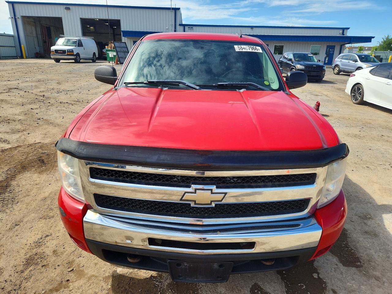 2010 Chevrolet Silverado K1500 Lt Red vin: 1GCSKSE33AZ107493