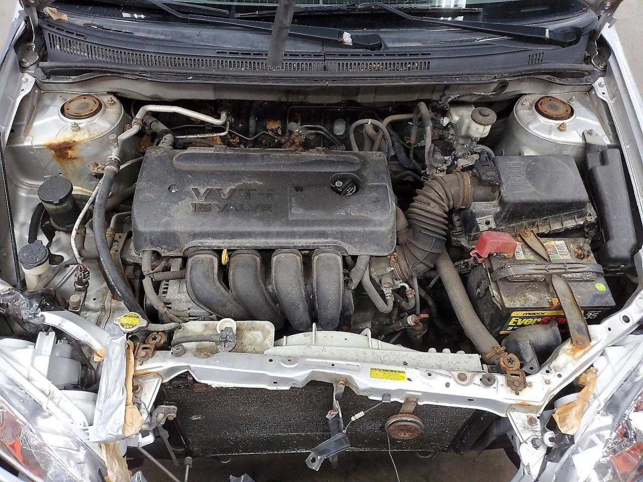2007 Toyota Corolla Le Gray vin: JTDBR32E970132743