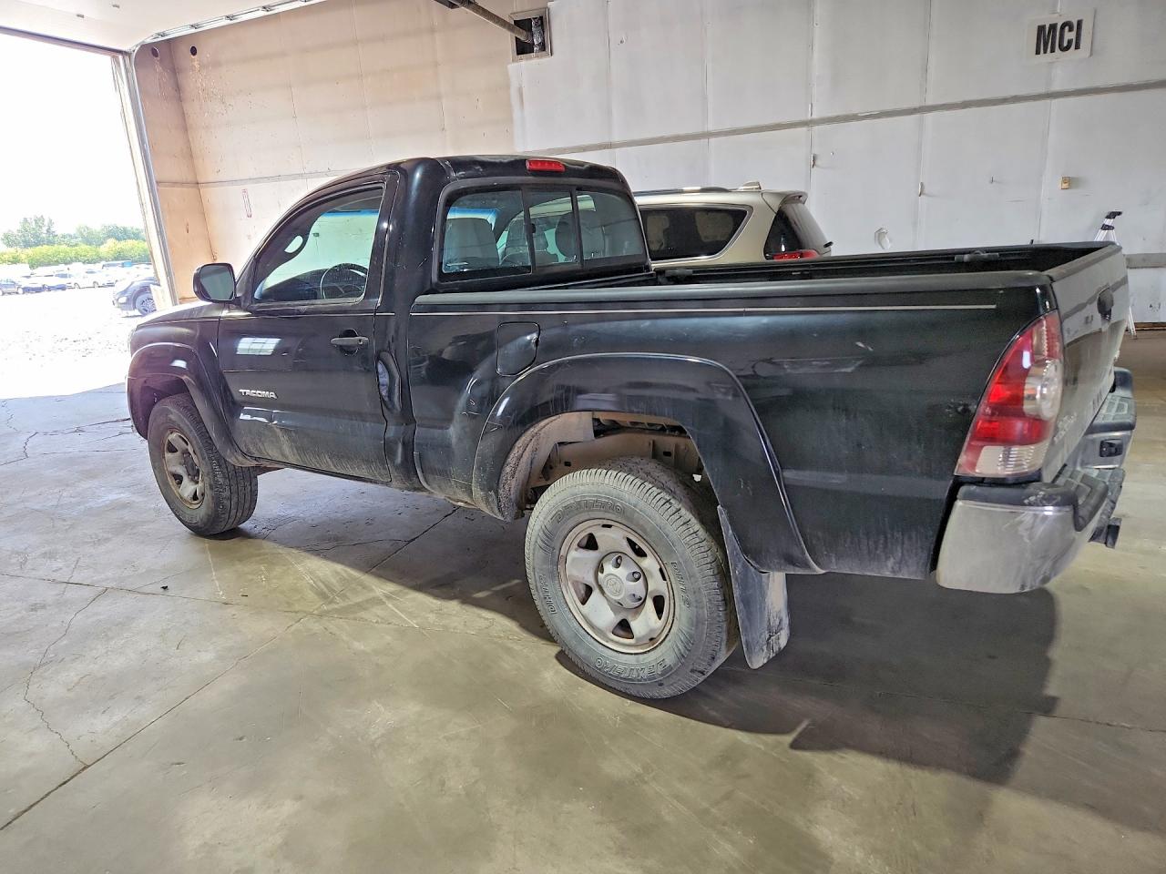 2010 Toyota Tacoma Base Black vin: 5TEPX4EN5AZ687533