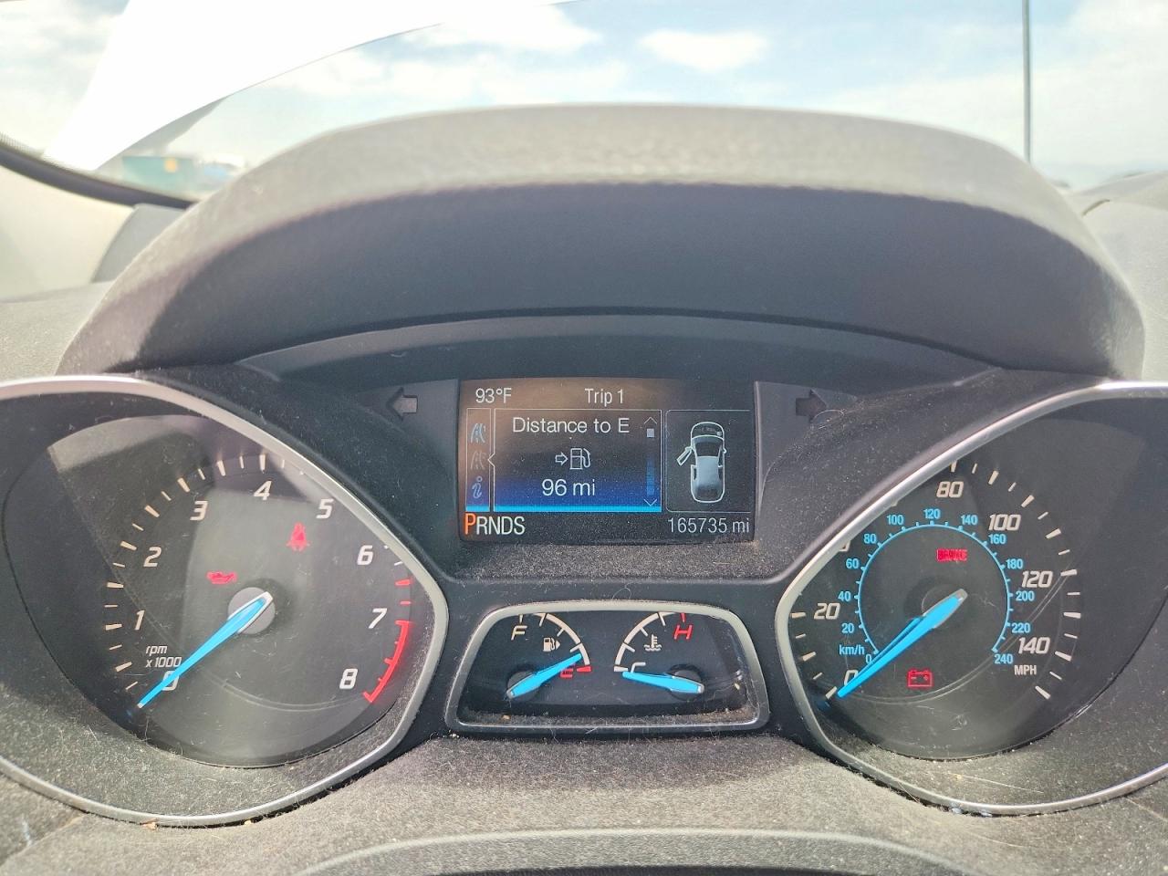 2014 Ford Escape Se White vin: 1FMCU0G98EUE53896