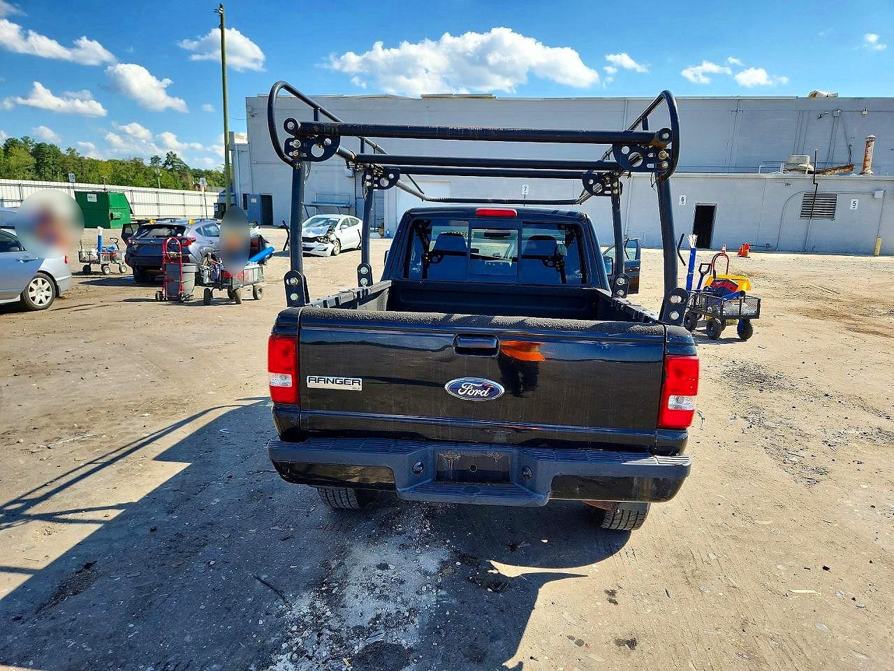 2006 Ford Ranger Super Cab Black vin: 1FTZR45E26PA45725