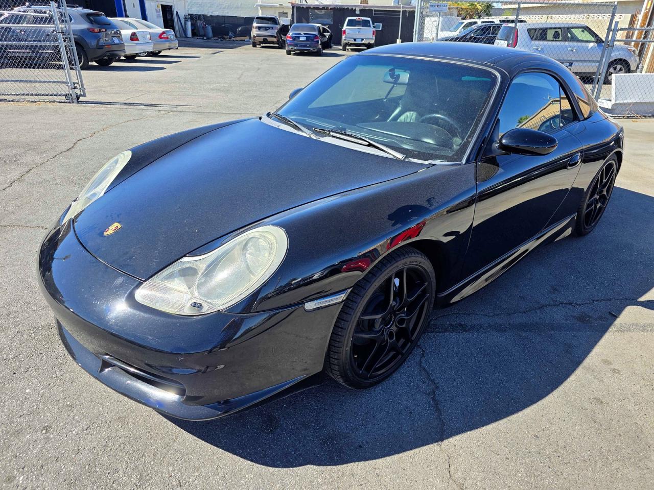 2001 Porshe 911 Carrera 4 Black vin: WP0CA29971S654281