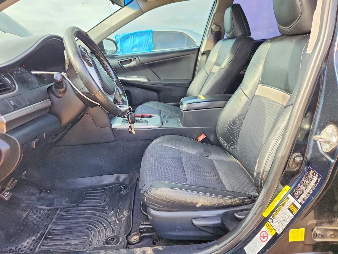 2014 Toyota Camry Se Черный vin: 4T1BF1FK0EU331291