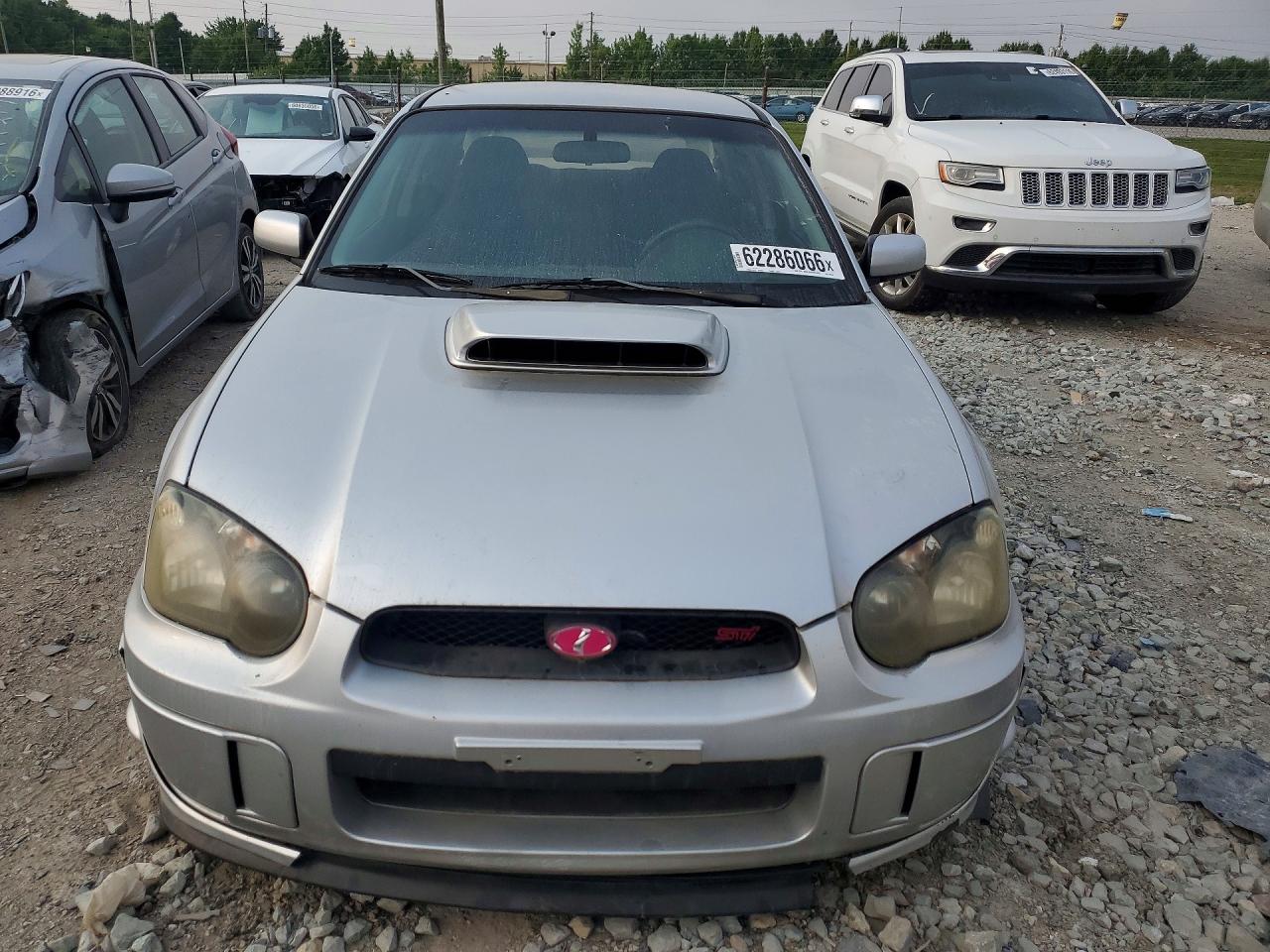 2005 Subaru Impreza Wrx Sti Серебряный vin: JF1GD70615L516136