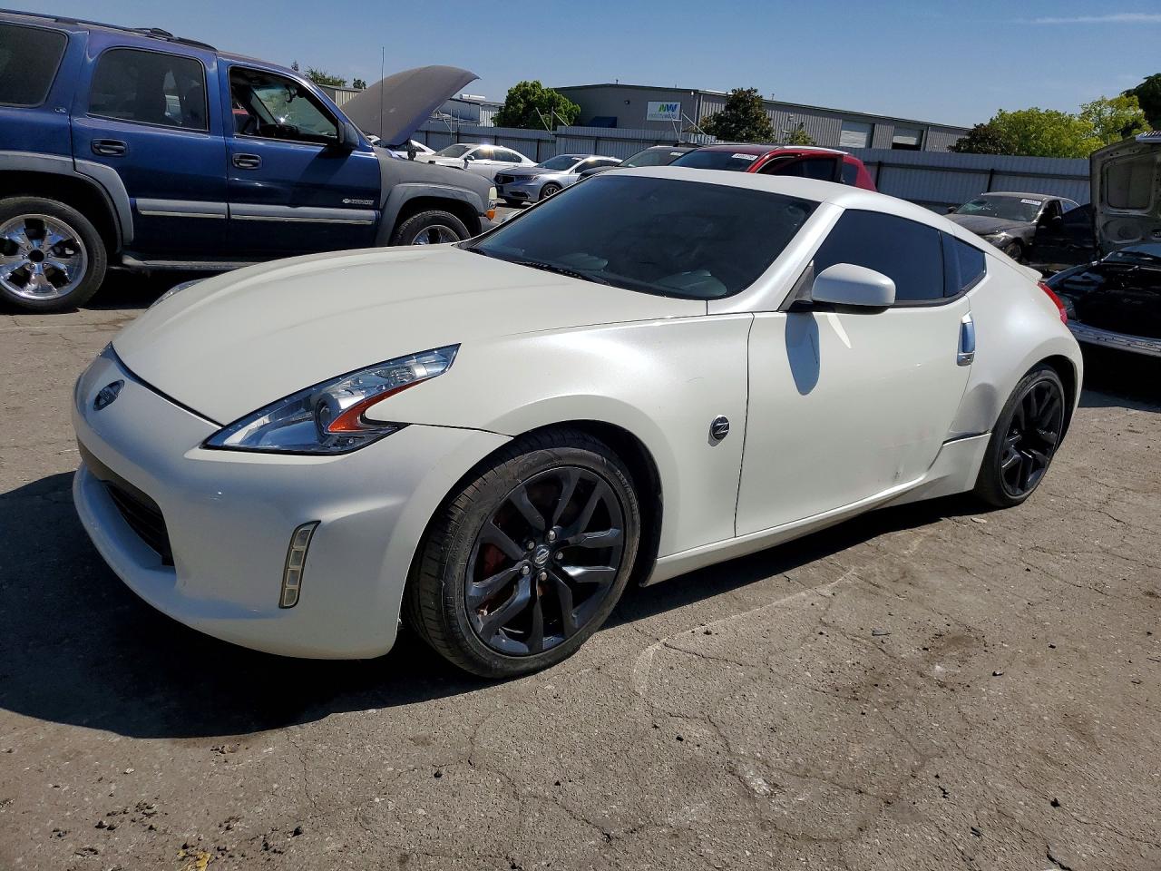 2013 Nissan 370z Base White vin: JN1AZ4EH6DM380382