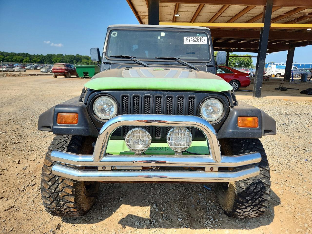 1999 Jeep Wrangler / Tj Sport Black vin: 1J4FY19S0XP458792