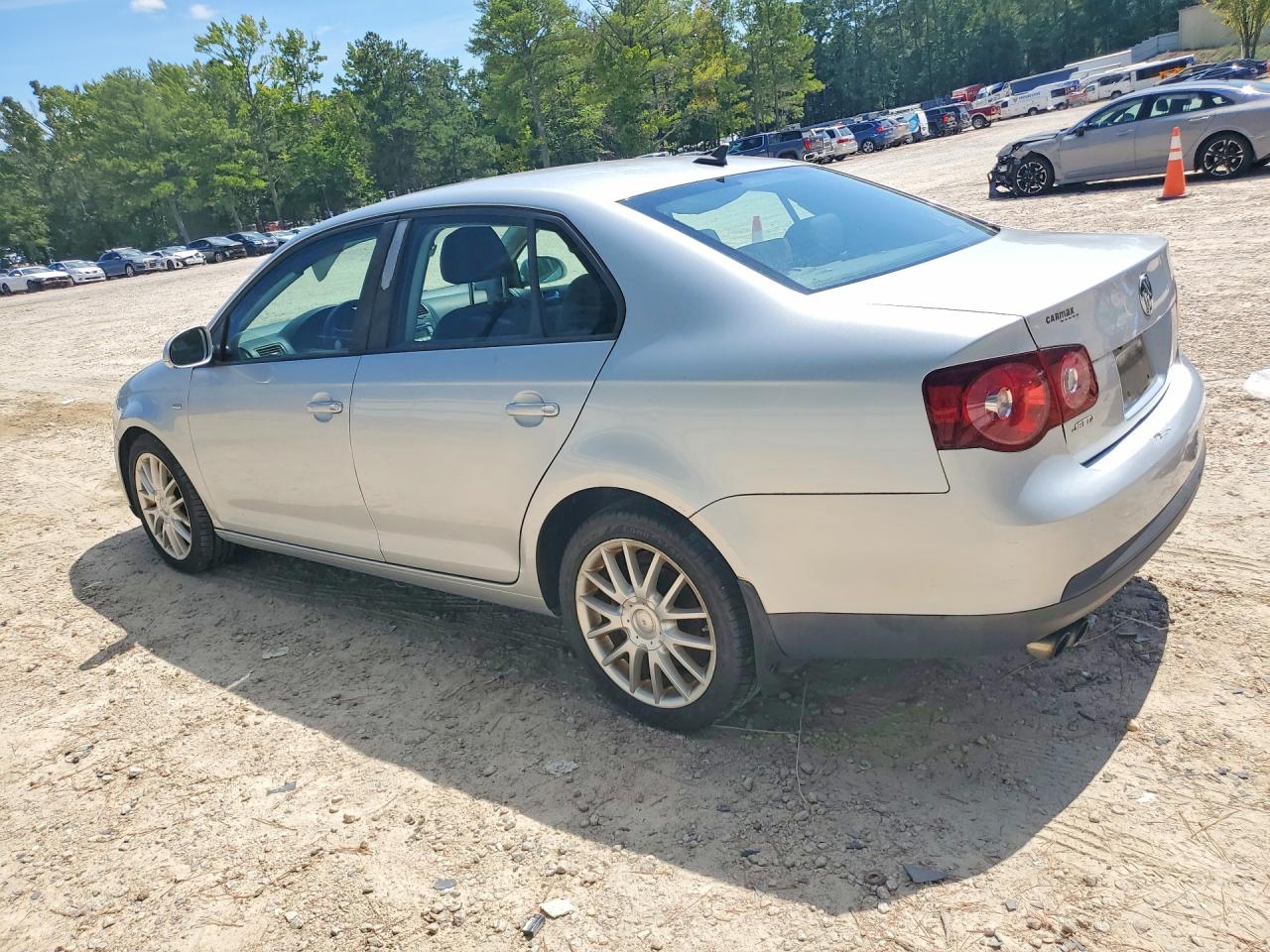 2008 Volkswagen Jetta Wolfsburg Серебряный vin: 3VWRJ71K48M175306