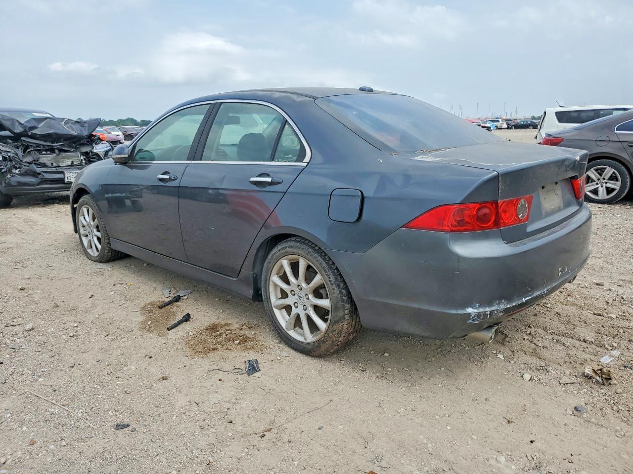 2008 Acura Tsx Blue vin: JH4CL96908C015072