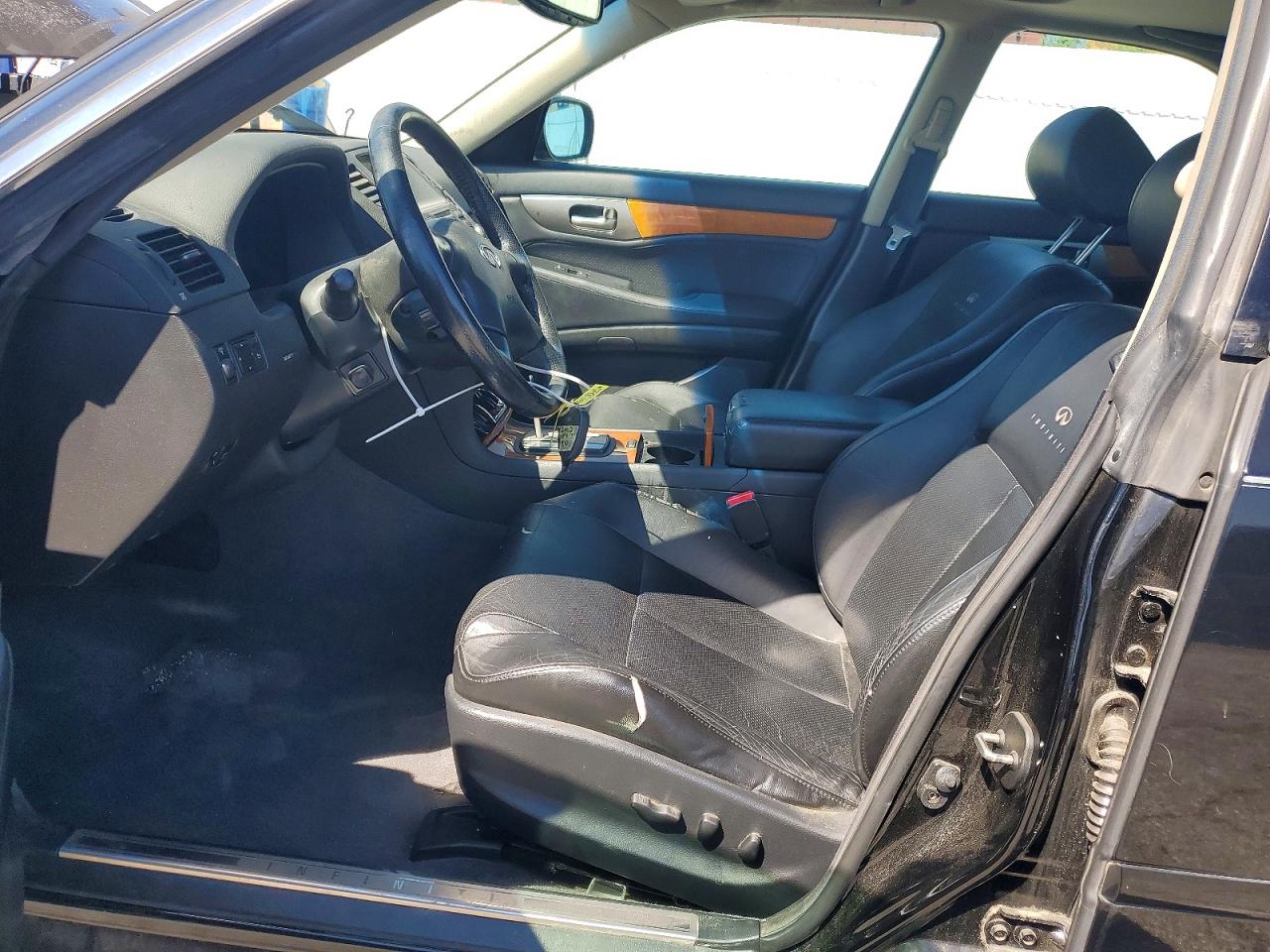 2003 Infiniti M45 Base Black vin: JNKAY41E53M006631