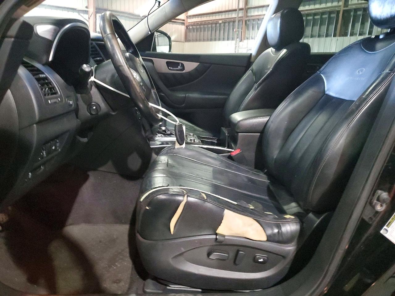 2014 Infiniti Qx70 Base Black vin: JN8CS1MW8EM411033