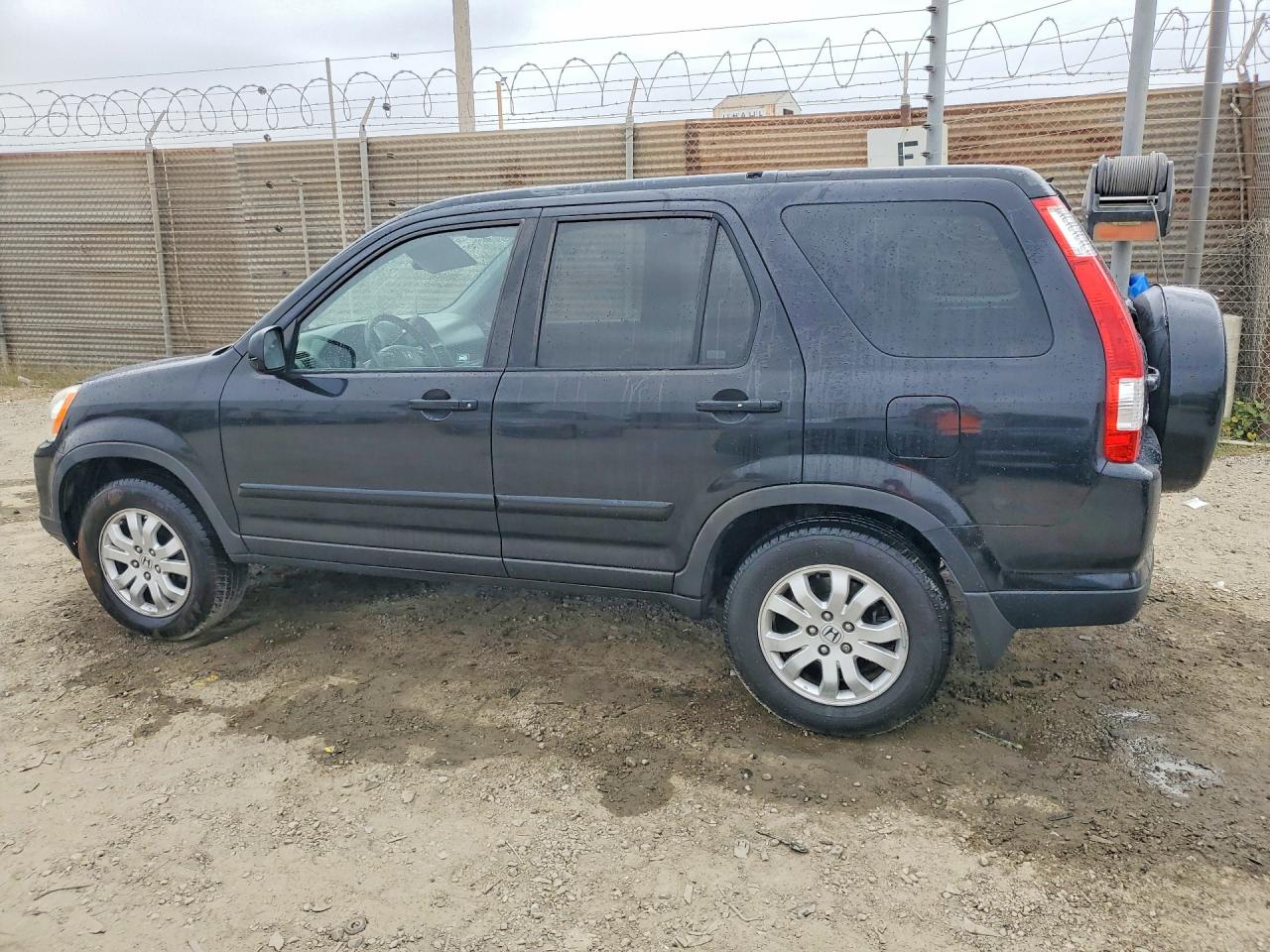 2006 Honda Cr-v Se Black vin: JHLRD789X6C012755