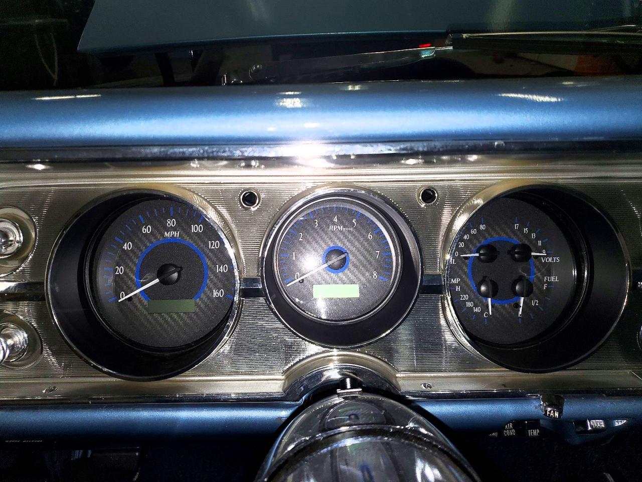 1965 Chevrolet Malibu Blue vin: 138375K155335