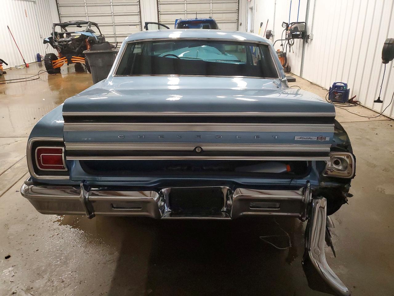 1965 Chevrolet Malibu Blue vin: 138375K155335