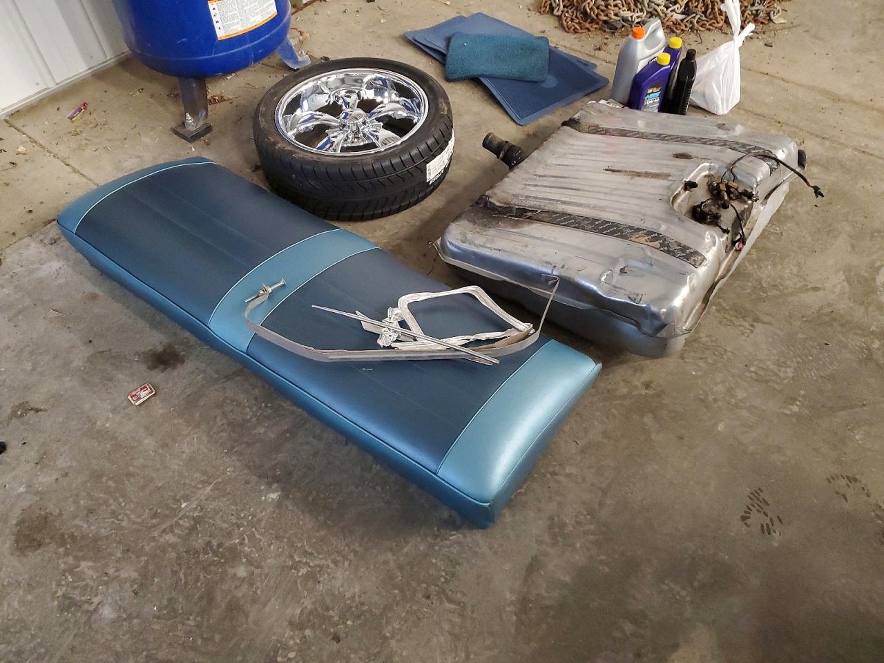 1965 Chevrolet Malibu Blue vin: 138375K155335