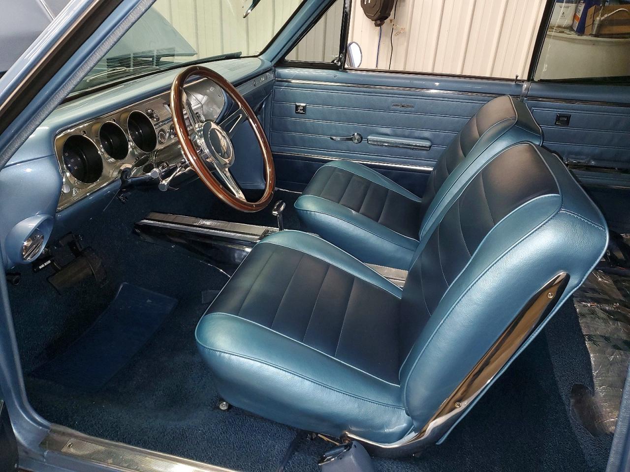 1965 Chevrolet Malibu Blue vin: 138375K155335